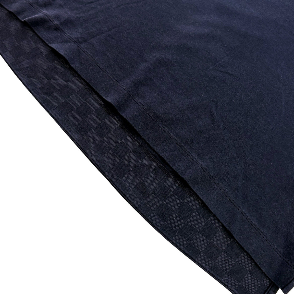 Louis Vuitton Damier Checkered Pocket T-Shirt Navy