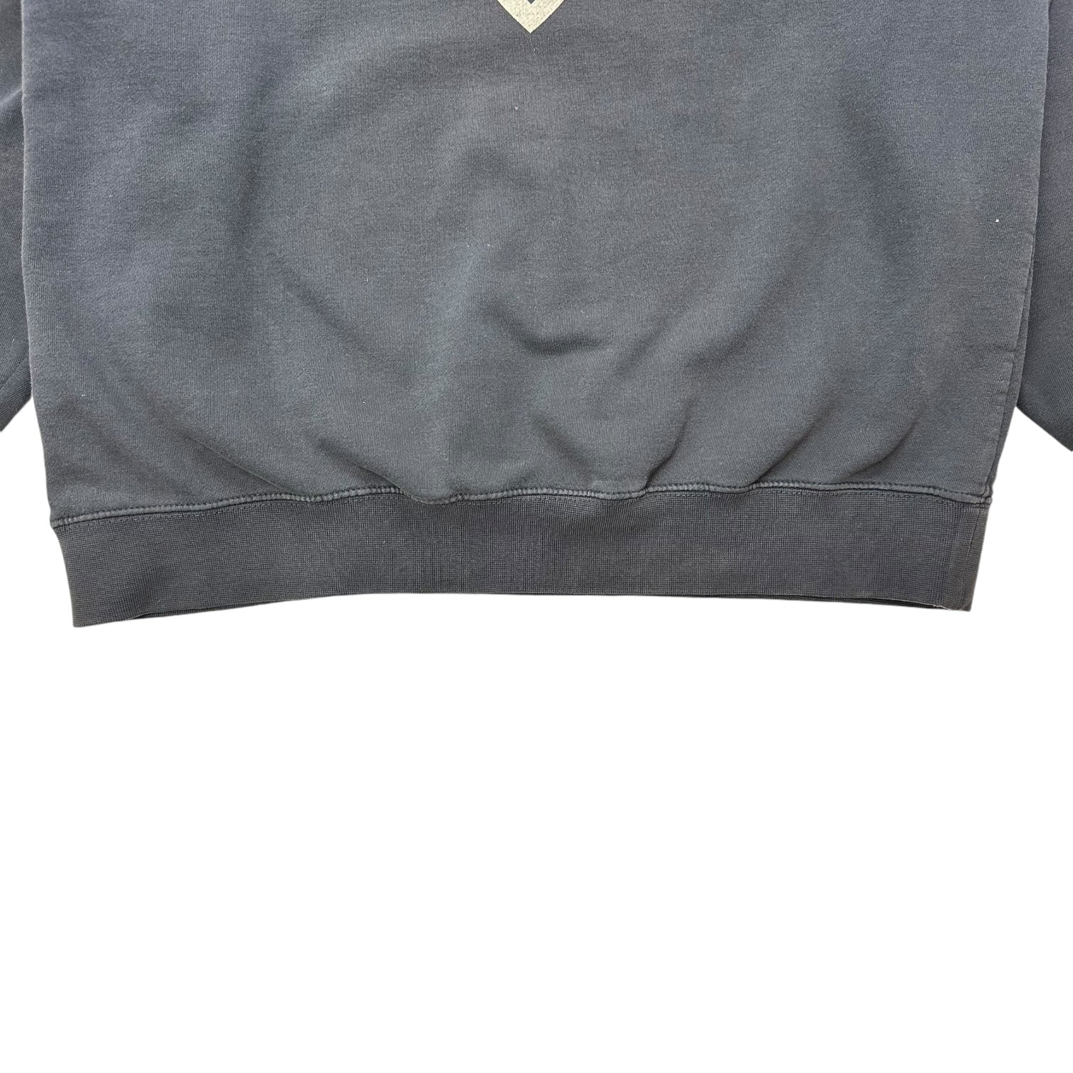 Vintage Stussy Leaf Crewneck Washed Black