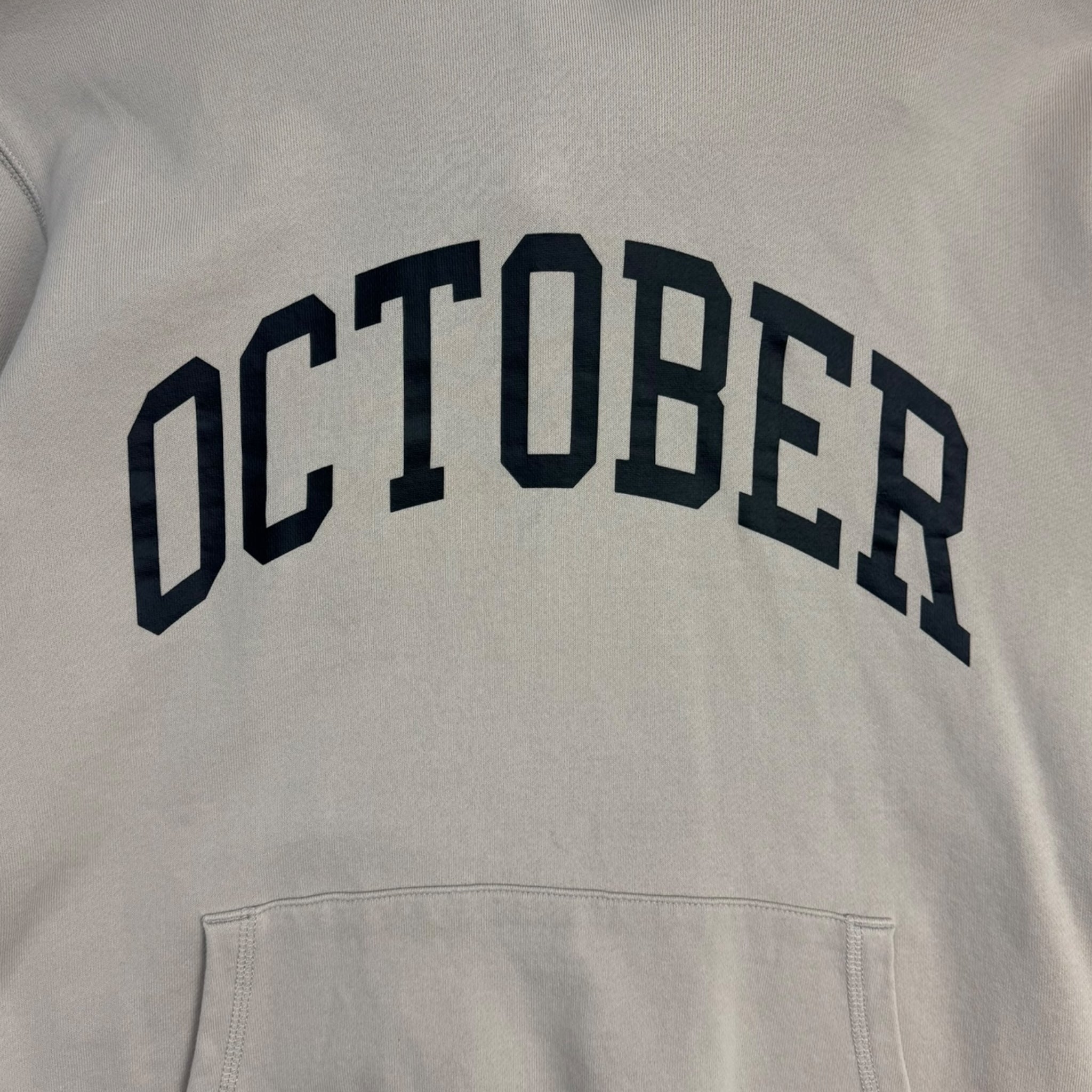 OVO Arch Spell-out Hoodie Sand