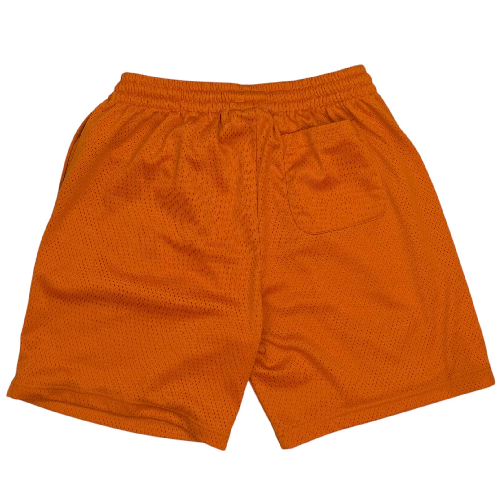 OVO Embroidered Mesh Shorts Orange