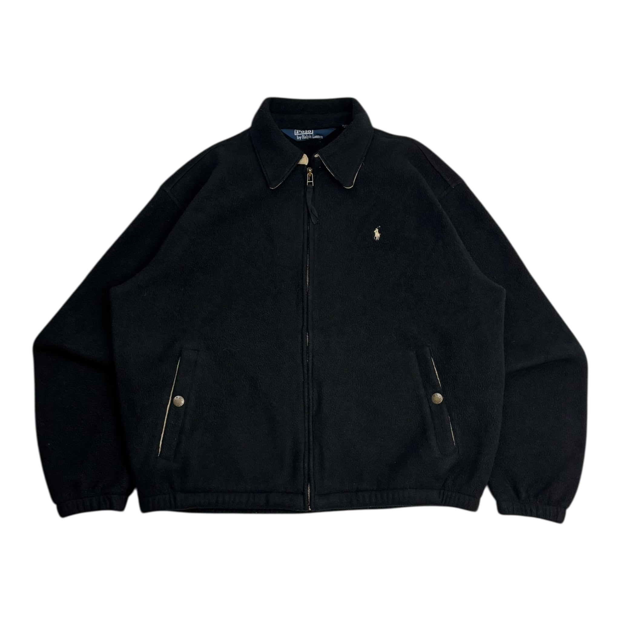 Vintage Polo Ralph Lauren Full Zip Fleece Sweater