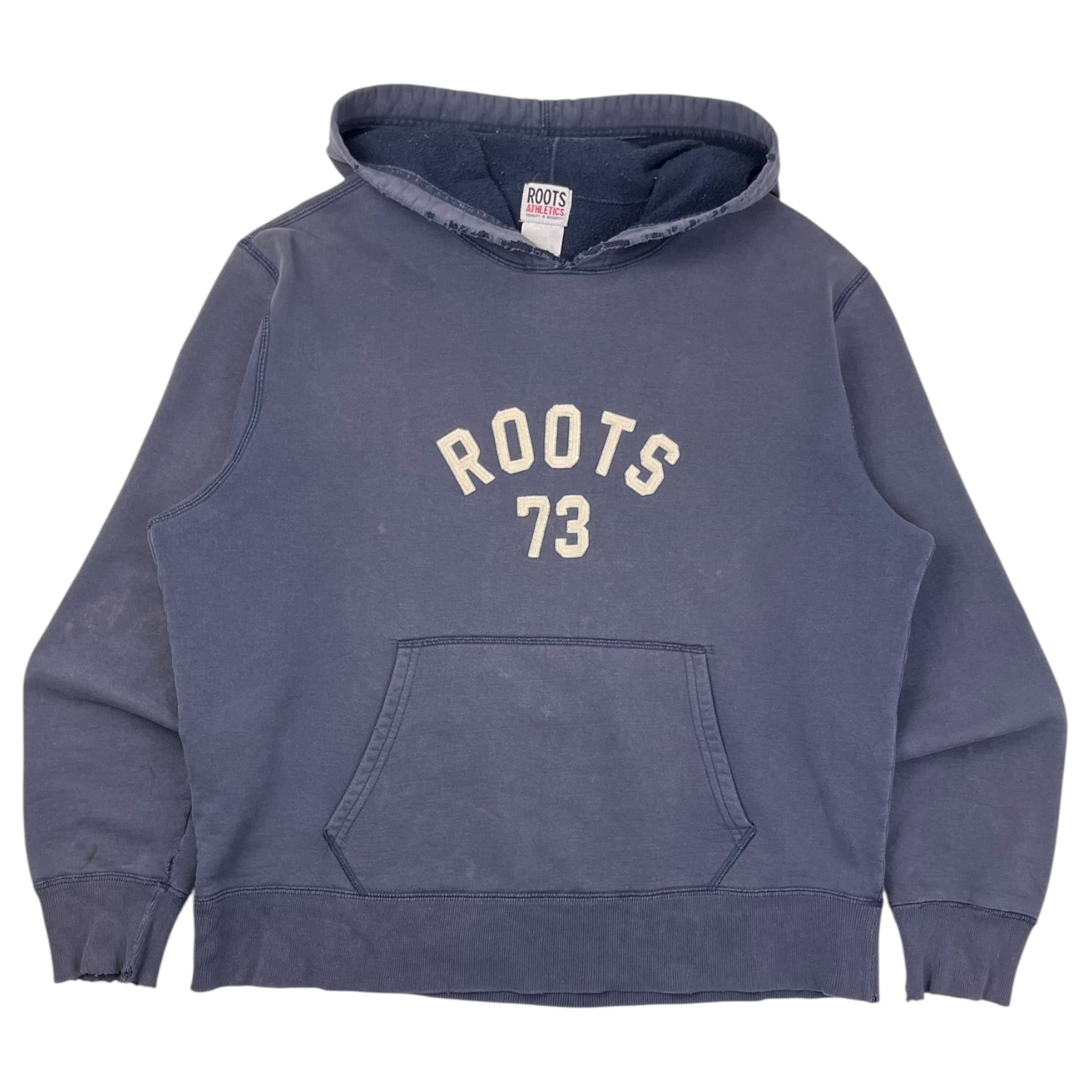 Vintage Roots 73 Faded Hoodie Navy