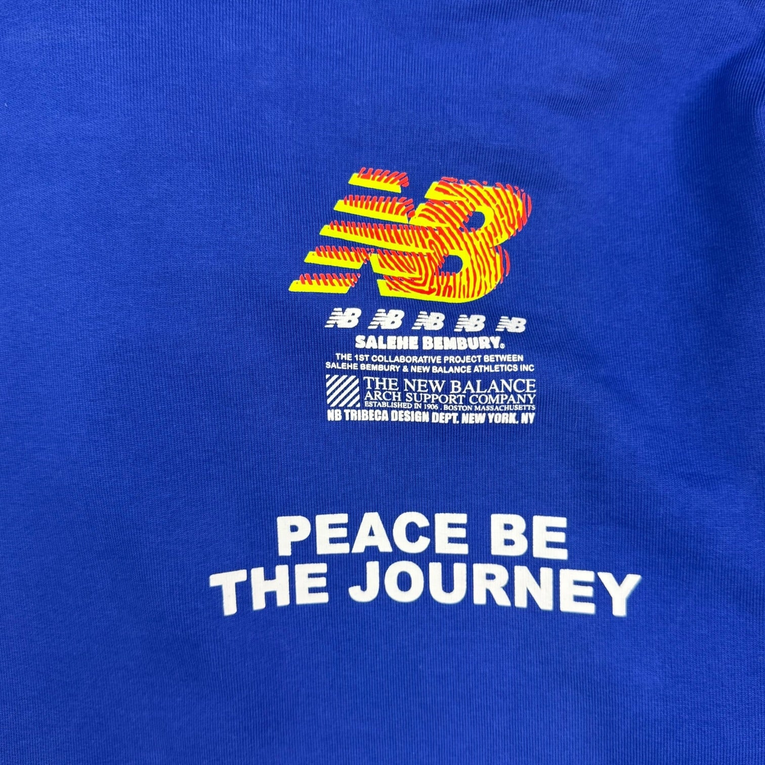 New Balance x Salehe Bembury Yurt Hoodie UV Blue