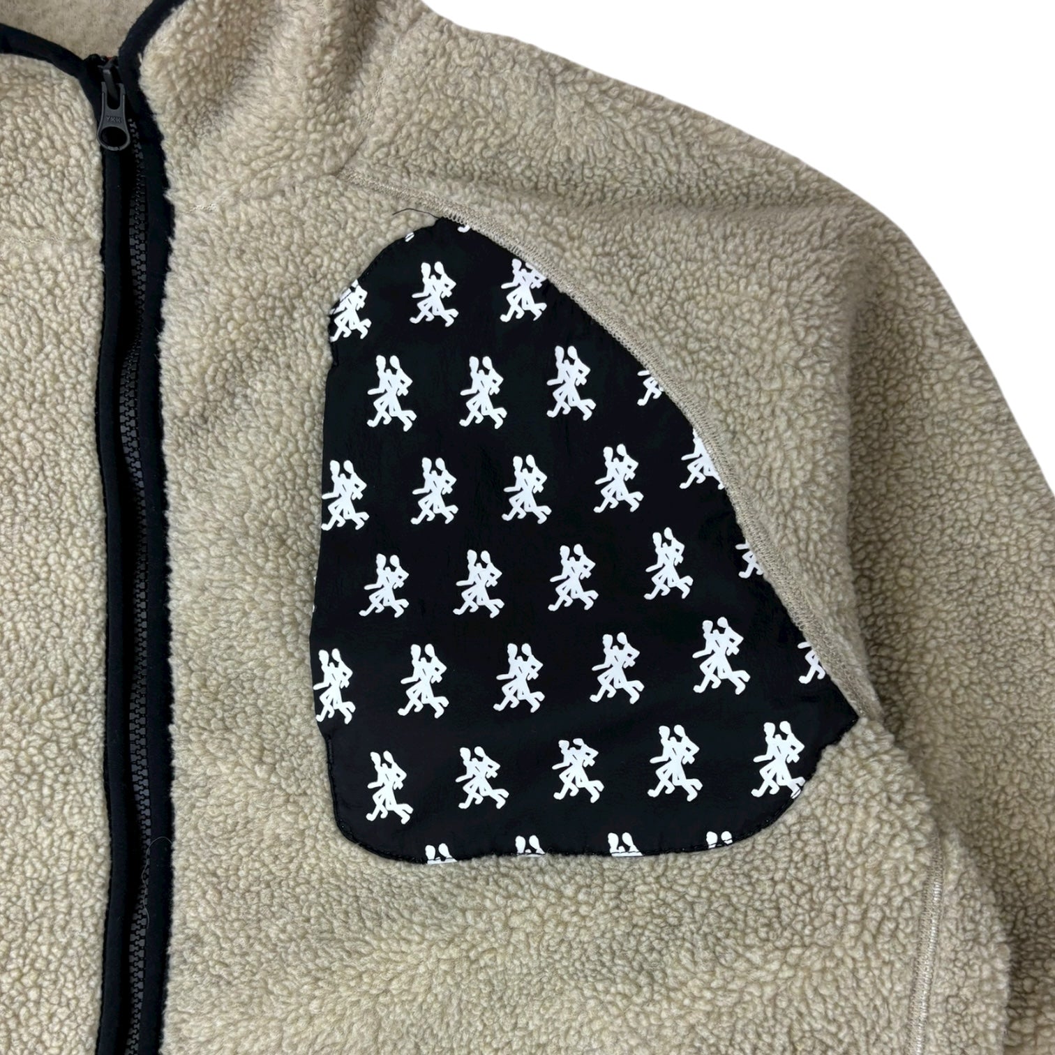 District Vision Greg Fleeced Jacket Cream