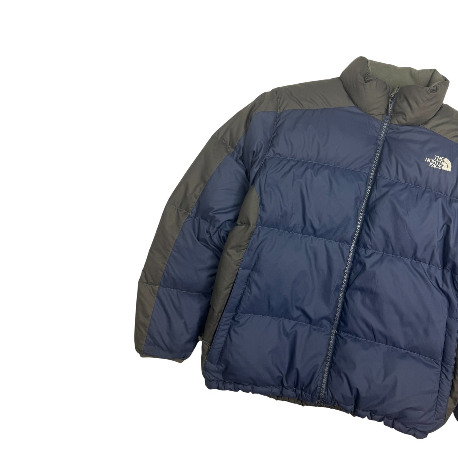 Vintage The North Face 550 Fill Nuptse Jacket Navy