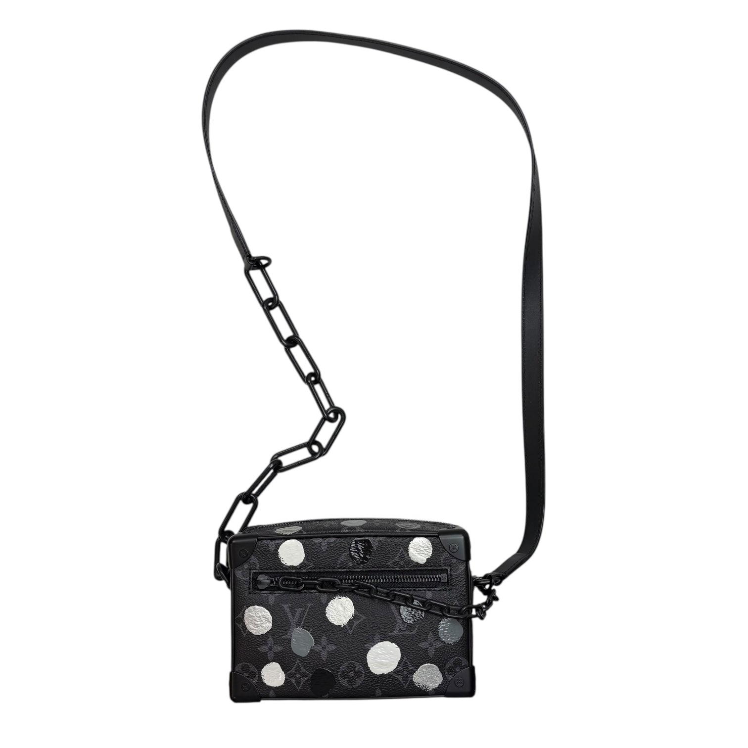 Louis Vuitton x Yayoi Kusama Monogram Eclipse Dots Mini Soft Trunk Bag