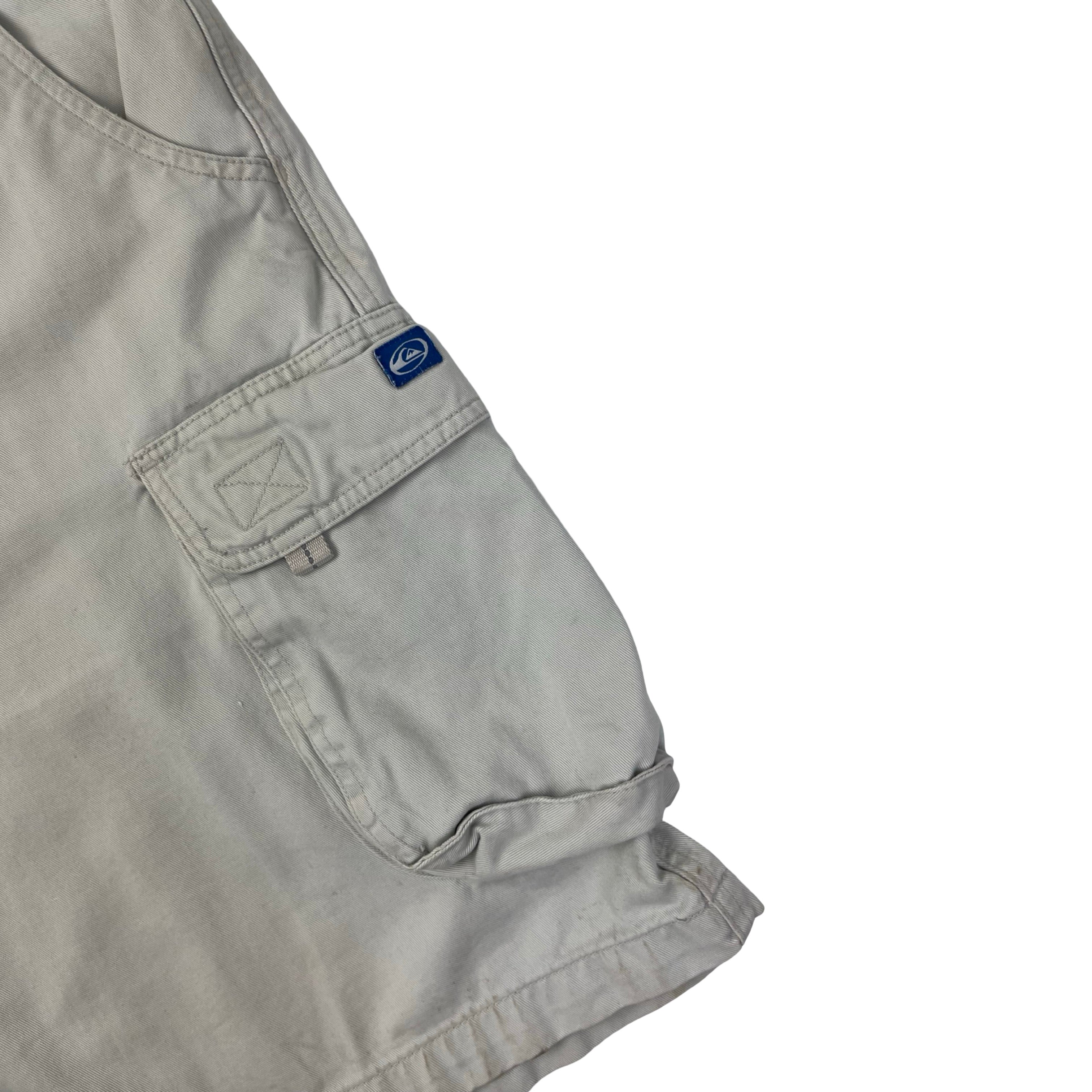 Vintage Y2K Quiksilver Cotton Cargo Shorts