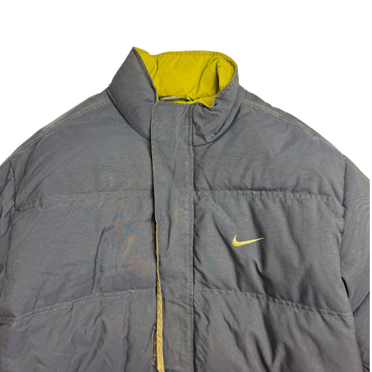 Vintage Nike Jacket Navy Blue/Green