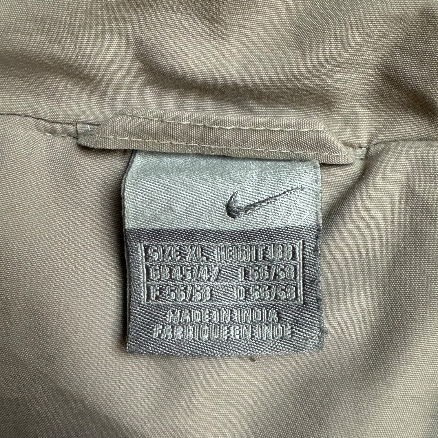 Vintage Nike Jacket Beige