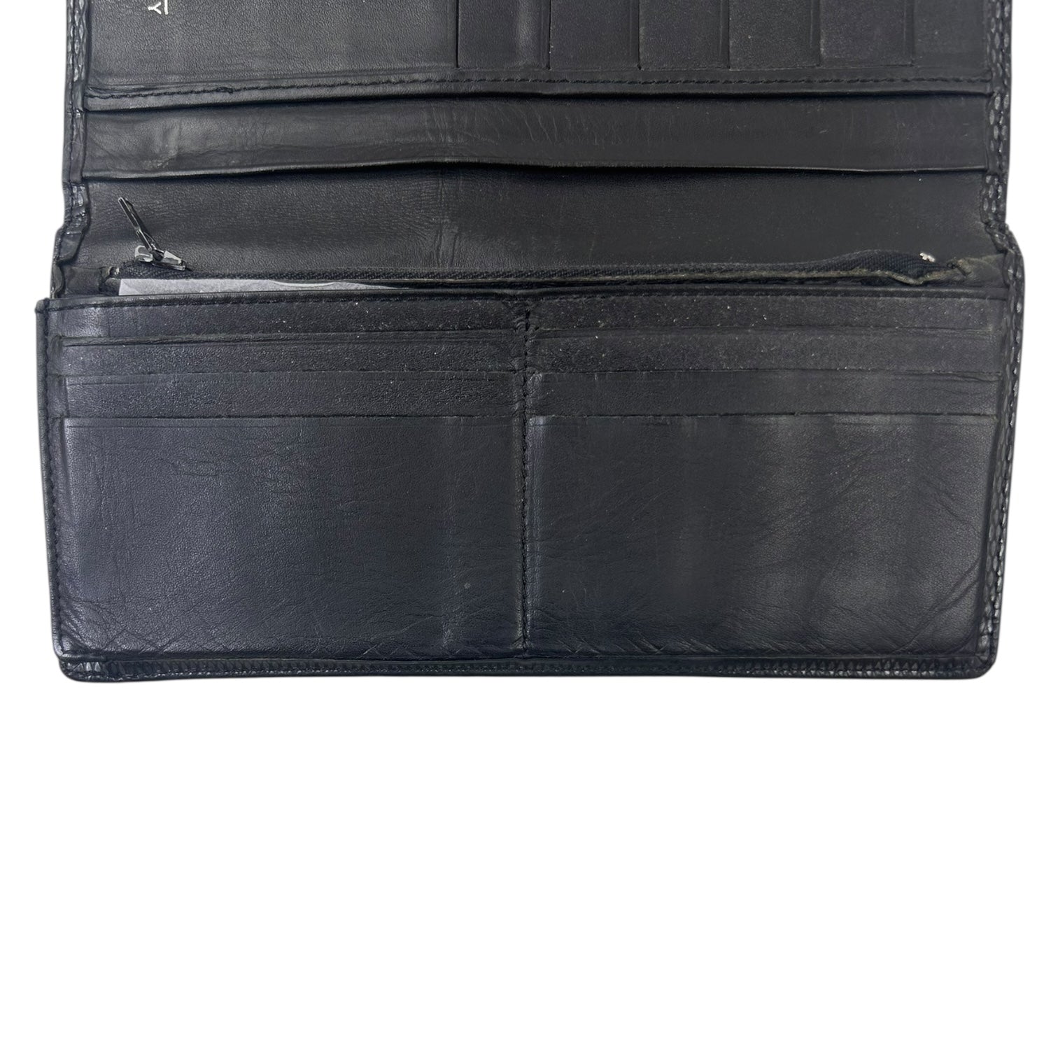 Givenchy Long Wallet Leather Black