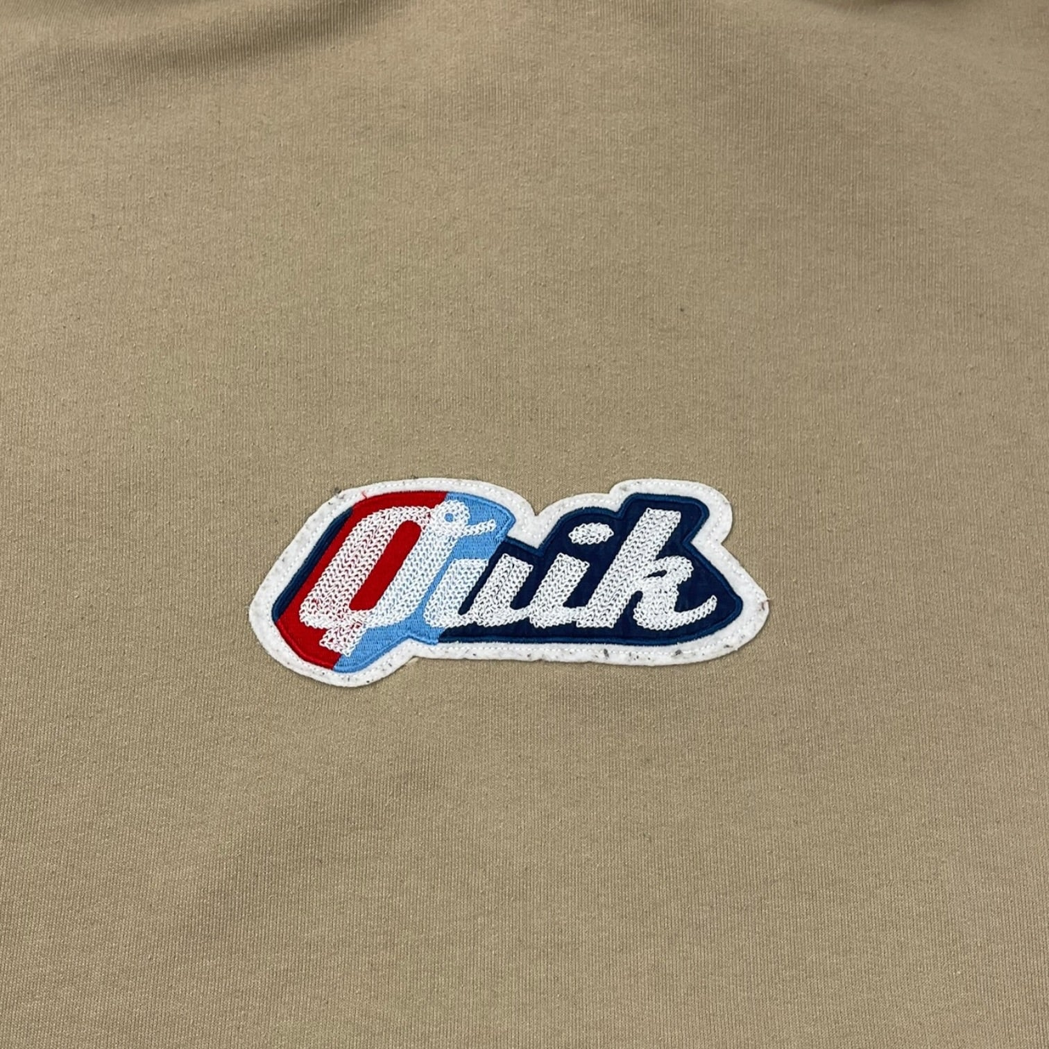 Vintage Y2K Quiksilver Zip Up Beige