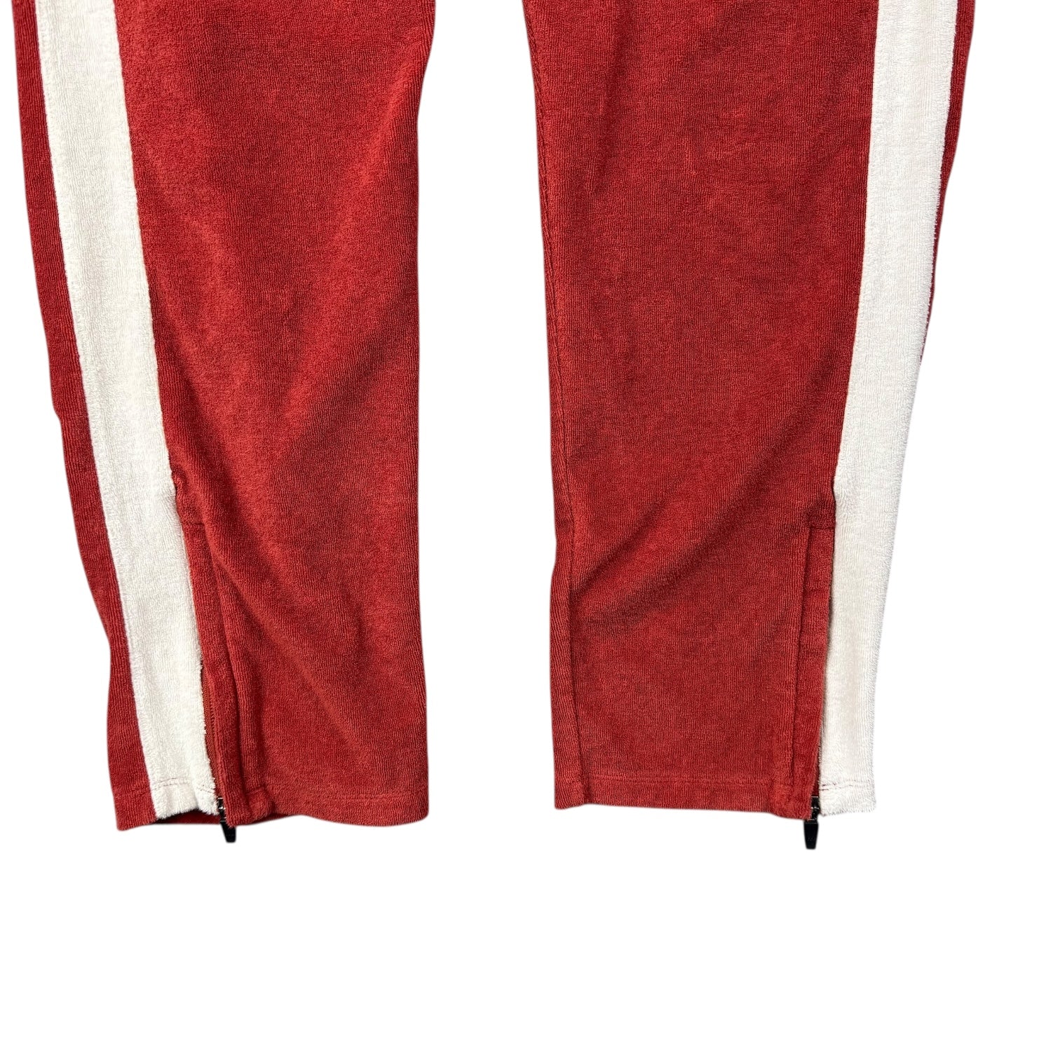 Octobers Very Own Terry Cloth Track Pants Red/White