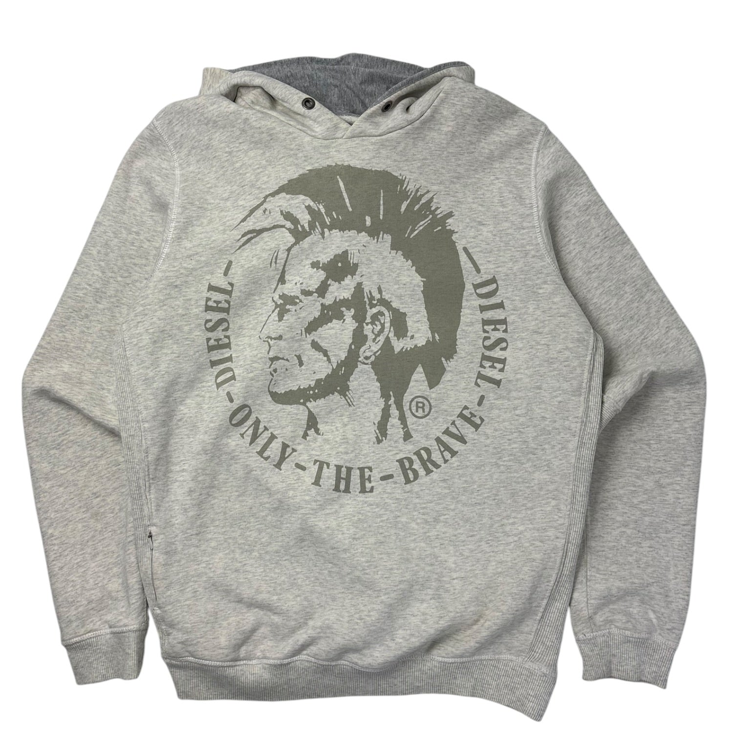 Vintage Diesel "Only The Brave" Pullover Hoodie