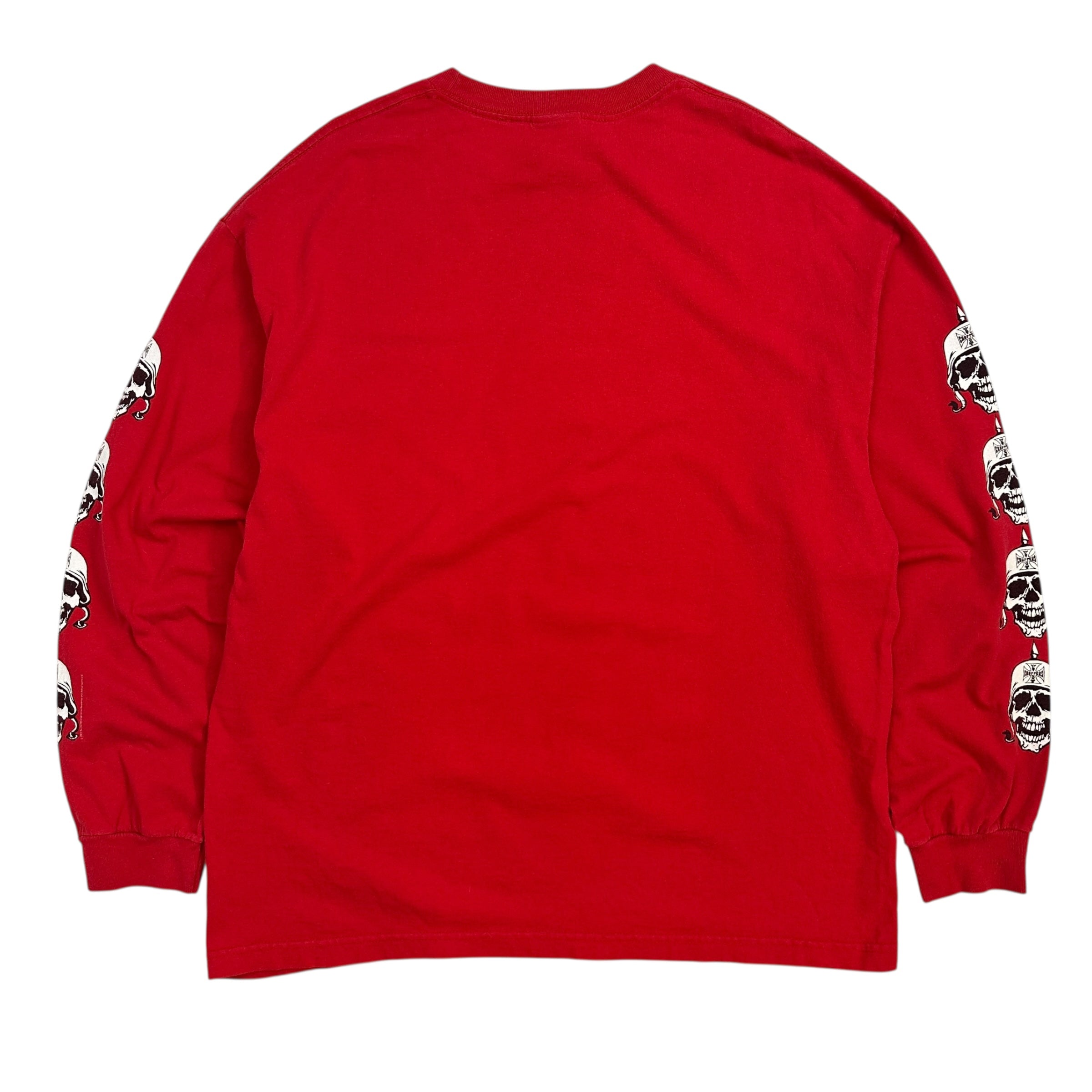 Vintage West Coast Choppers L/S Tee Red