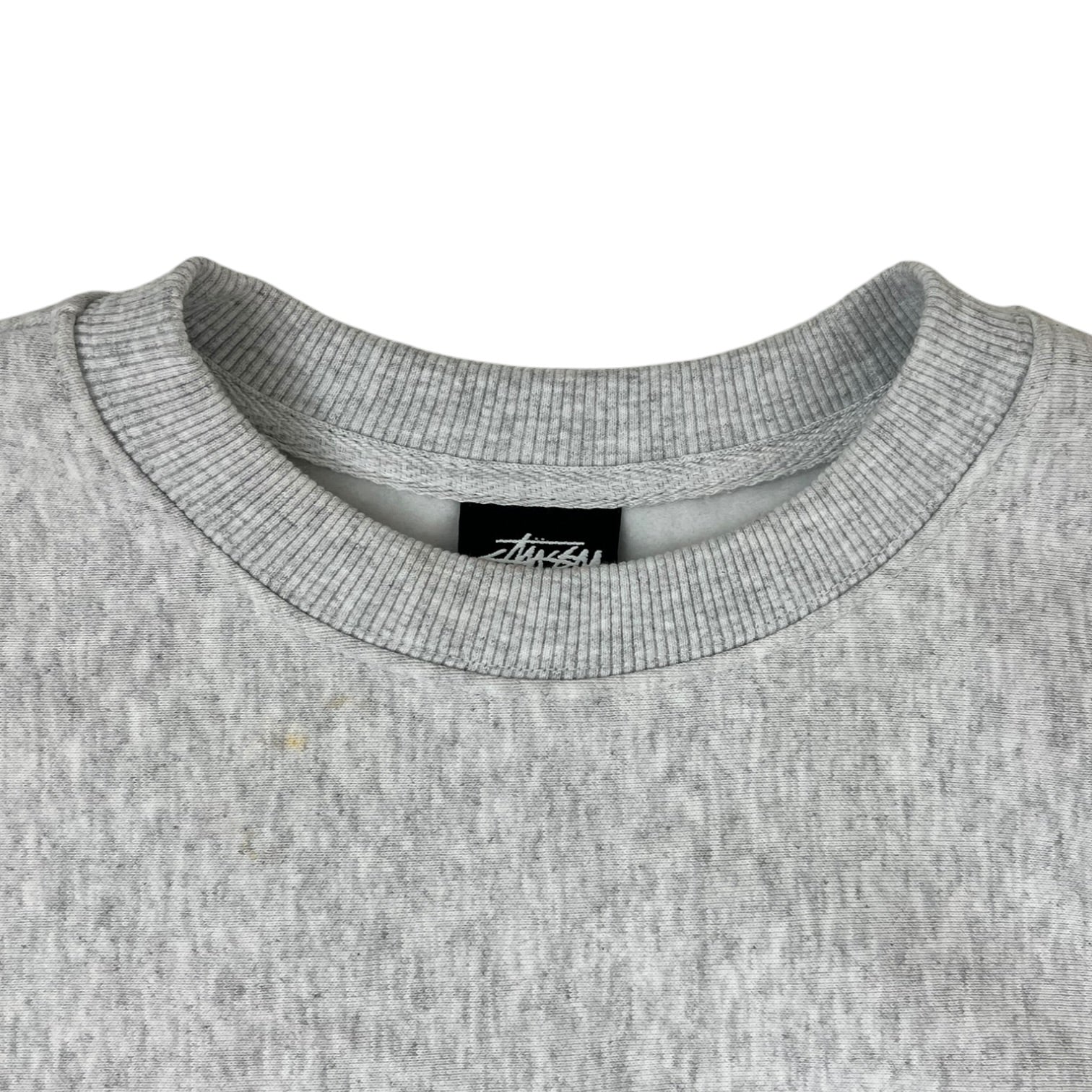 Stussy Stock Vancouver Crewneck Ash Heather