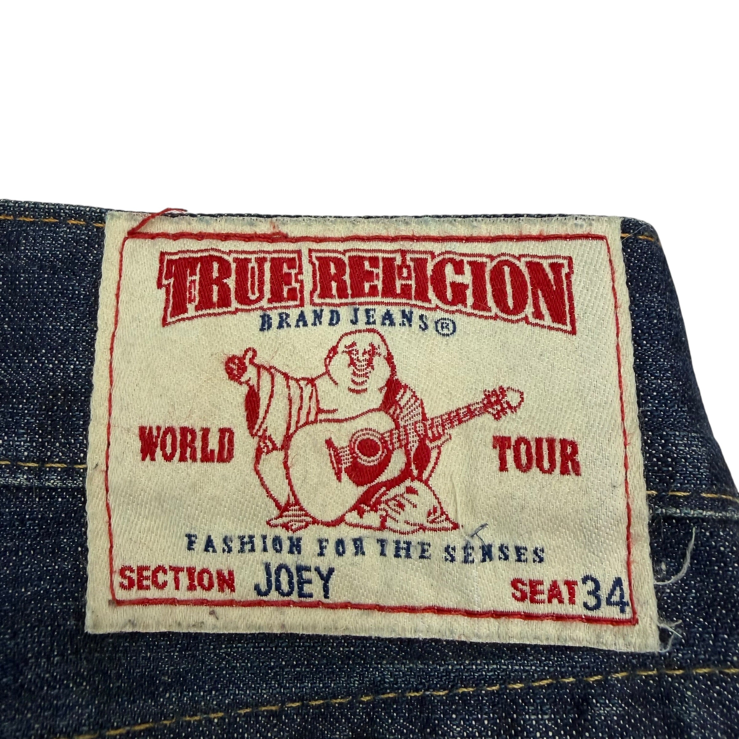 Vintage True Religion Denim Shorts Indigo
