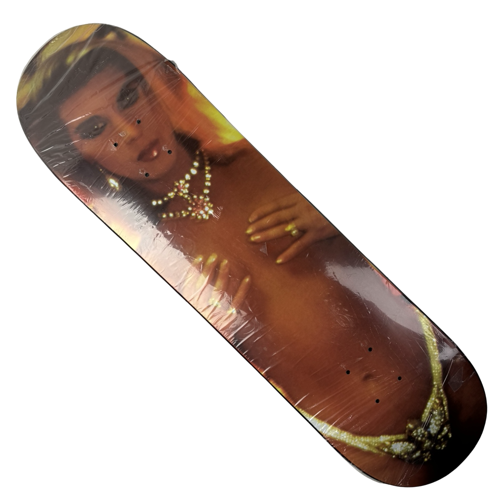 SS18 Supreme Nan Goldin Kim In Rhinestones Skate Deck