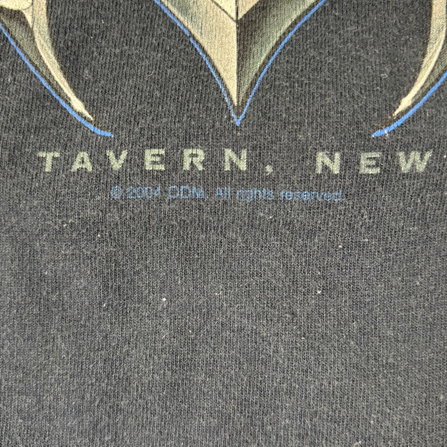 2004 Vintage Orange County Choppers Long Sleeve T-Shirt Navy