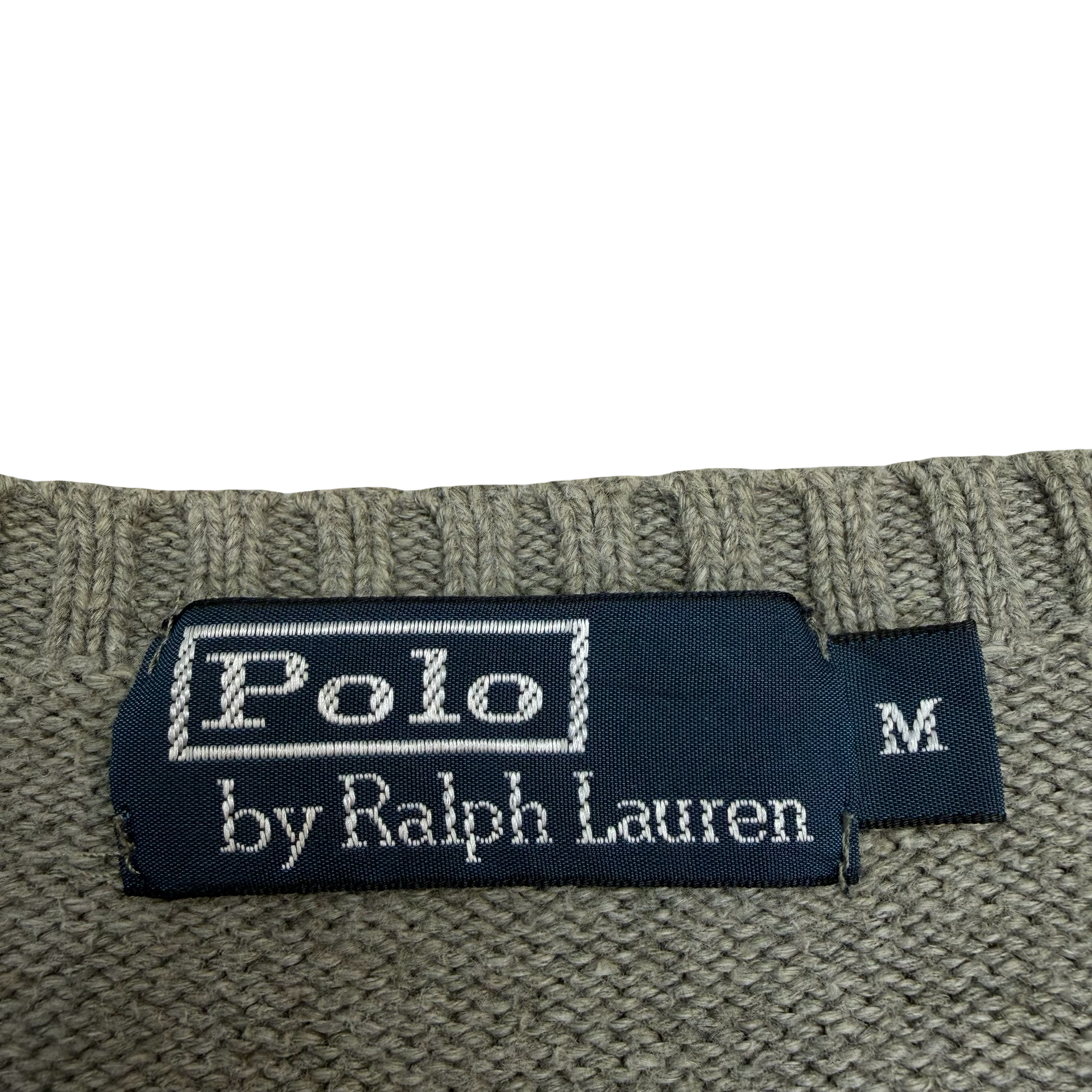 Vintage Polo Ralph Lauren Knit Crewneck Grey