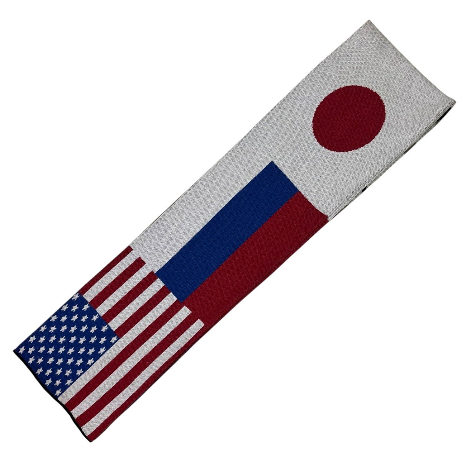 Gosha Rubchinskiy Camo Combo Flag Scarf