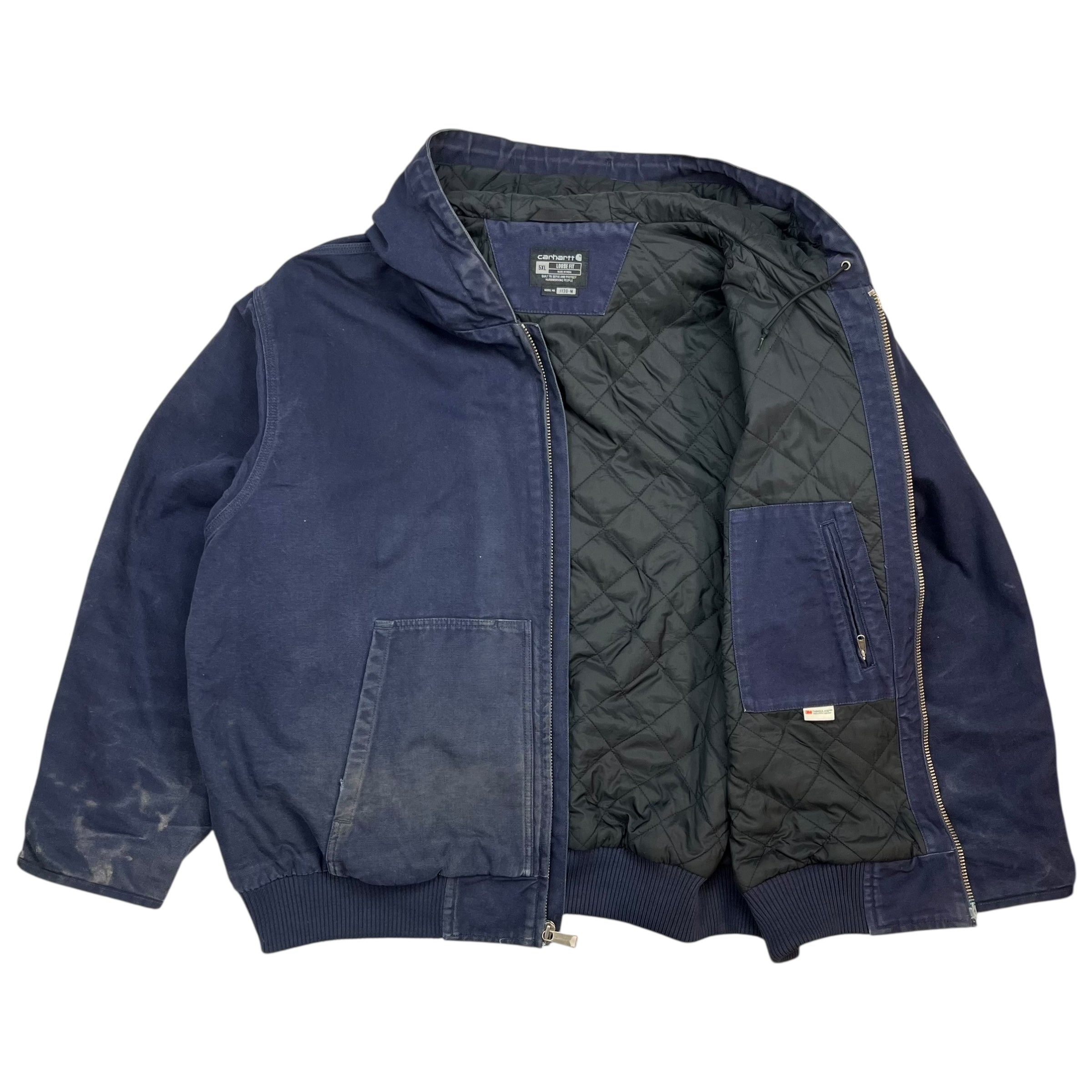 Vintage Carhartt Active Jacket Dark Navy
