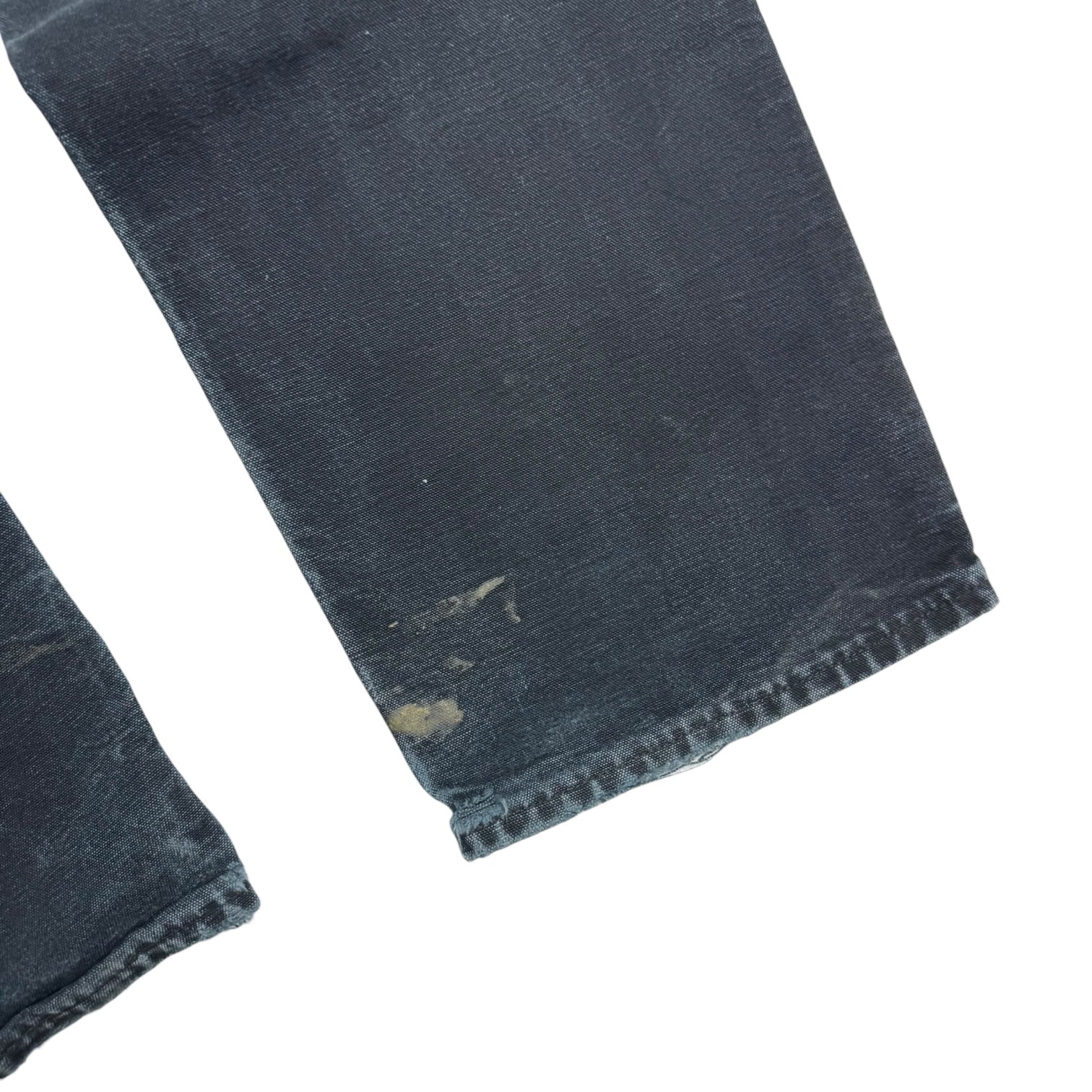 Vintage Carhartt Double Knee Pants Paint Splatter Black