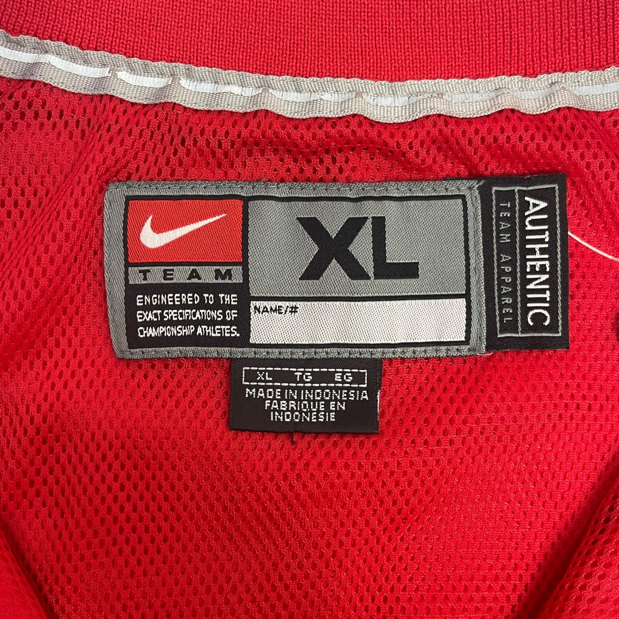Vintage Nike Ohio State Jacket Red