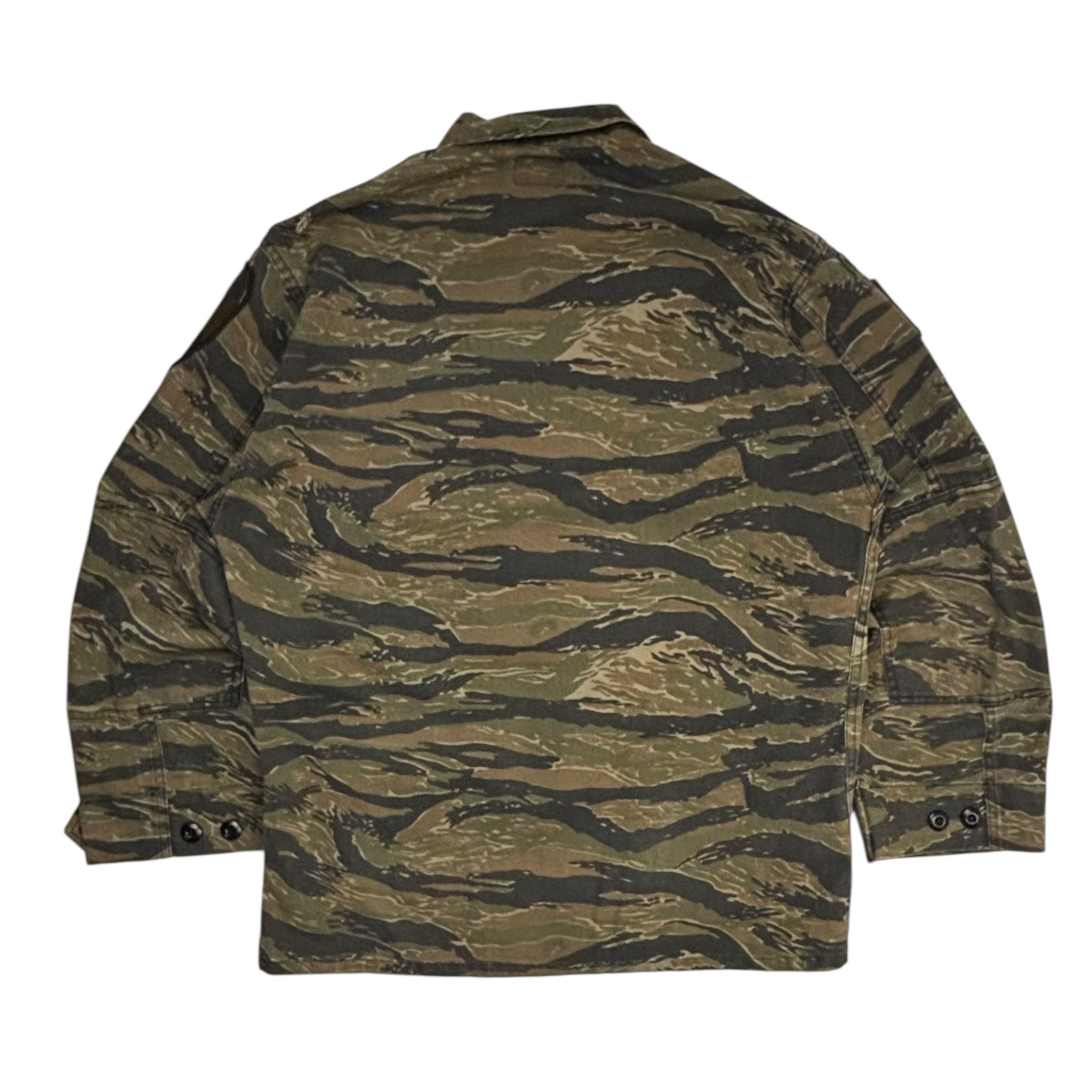 Vintage Special Forces Tiger Stripe Camo Combat Jacket