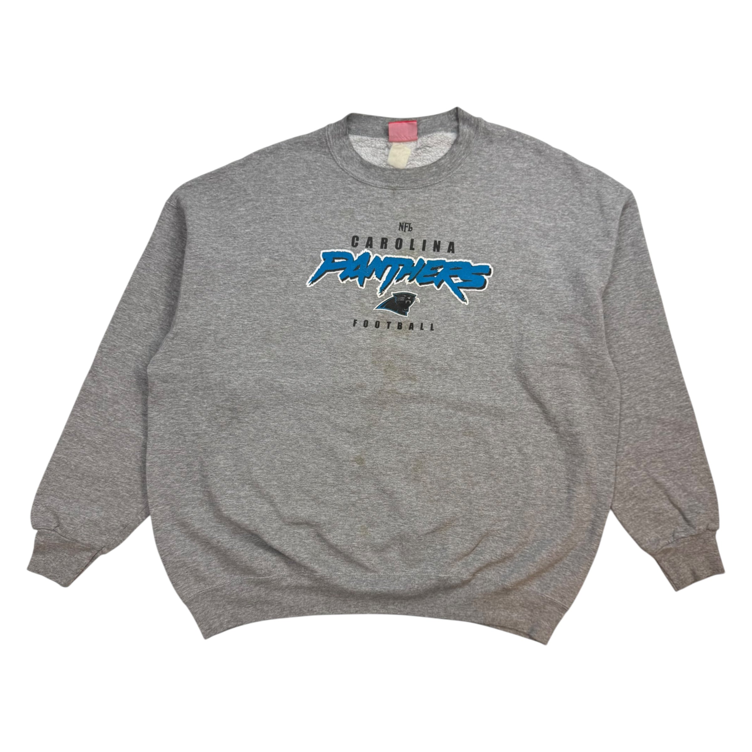 Vintage NFL Carolina Panthers Crewneck Grey