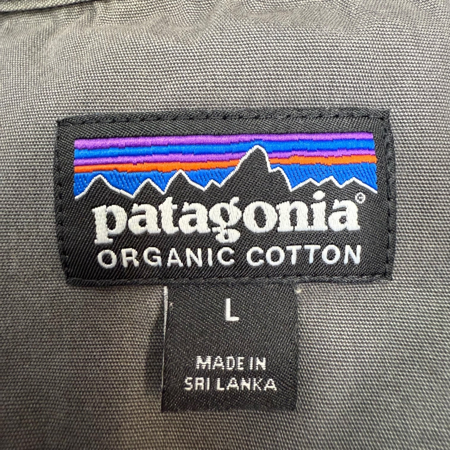Vintage Patagonia Button Up Shirt Charcoal Grey
