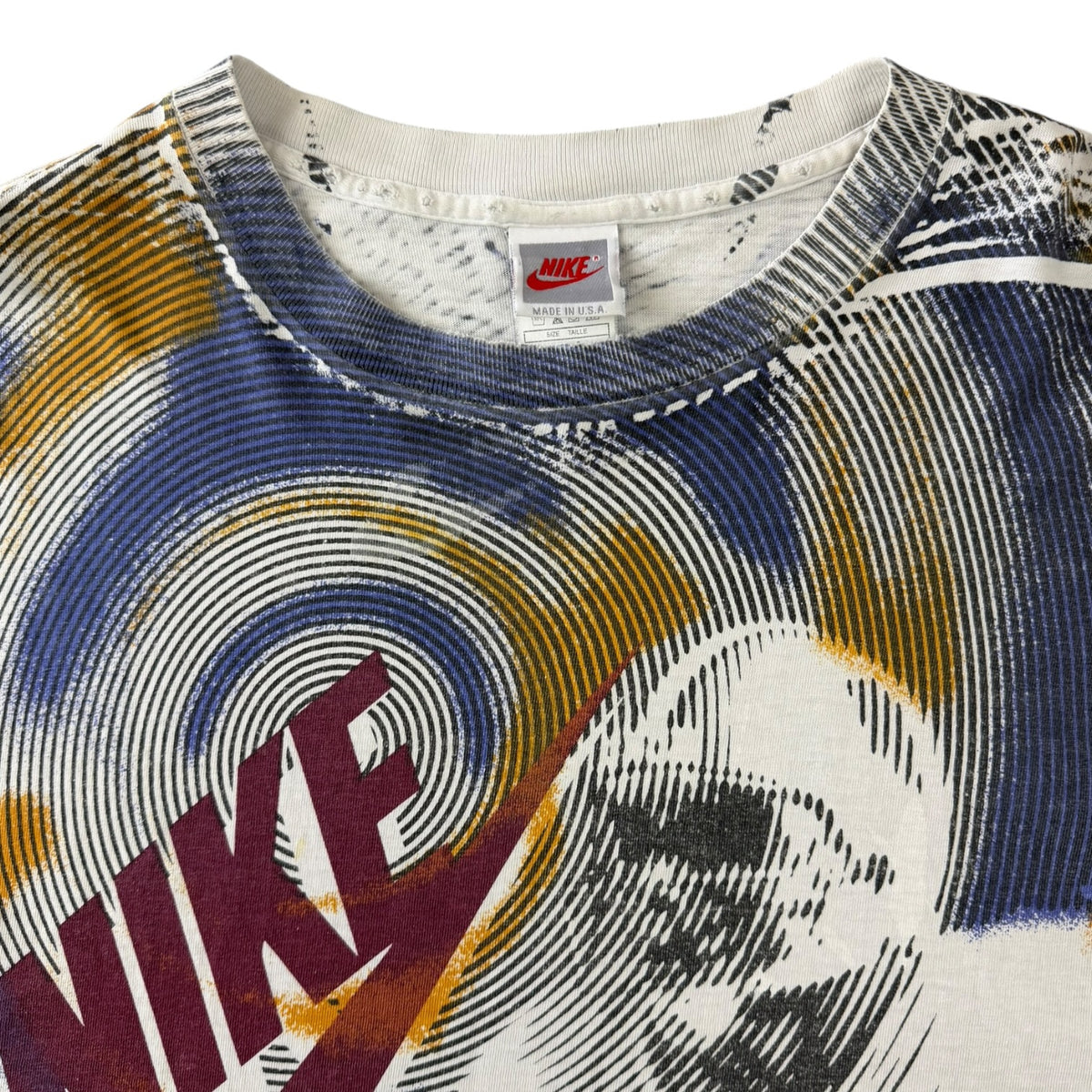 Vintage Nike Barry Sanders AOP T-Shirt