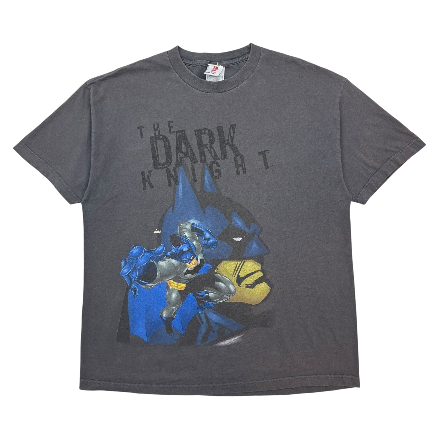 Vintage Six Flags Batman The Dark Knight Tee Grey