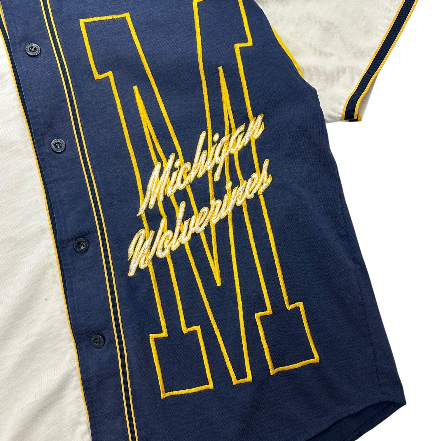 Vintage Starter Michigan Wolverines Baseball Jersey