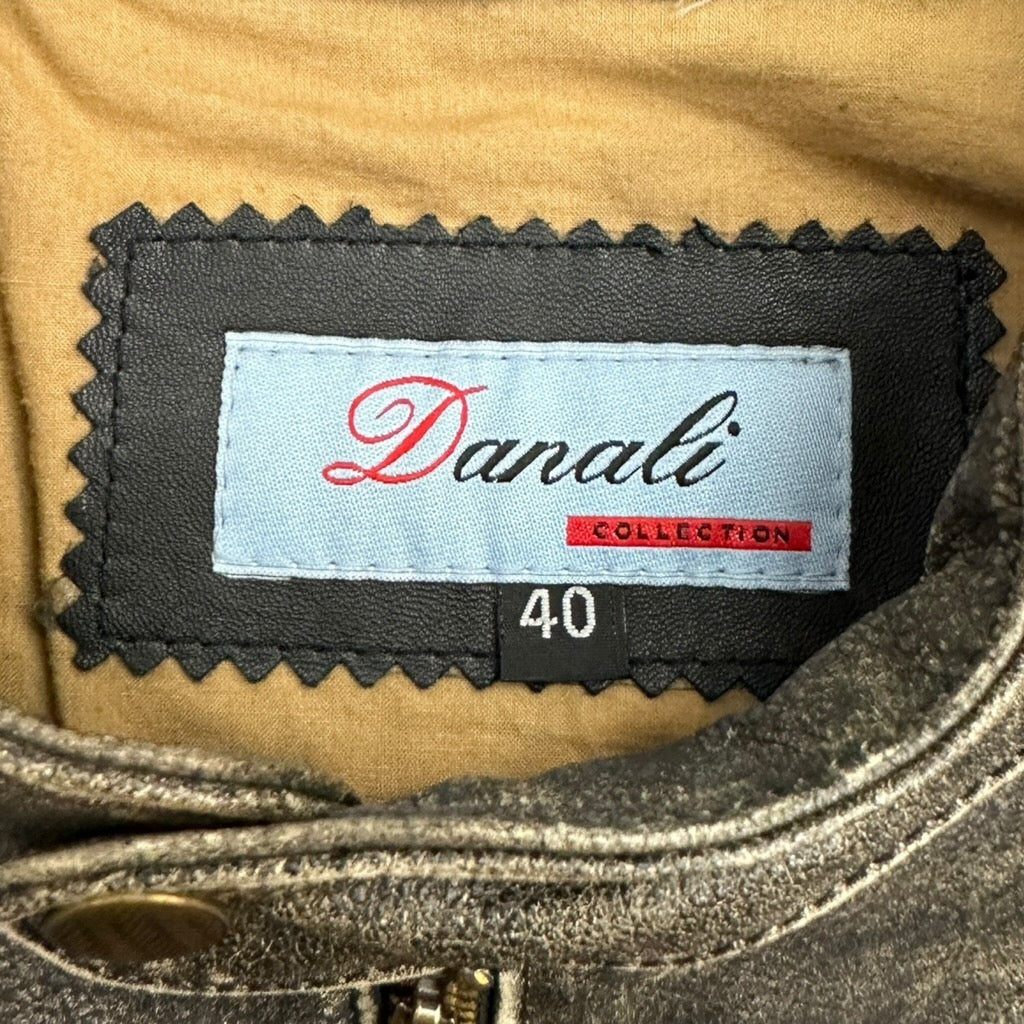 Vintage Danali Leather Jacket Stonewash