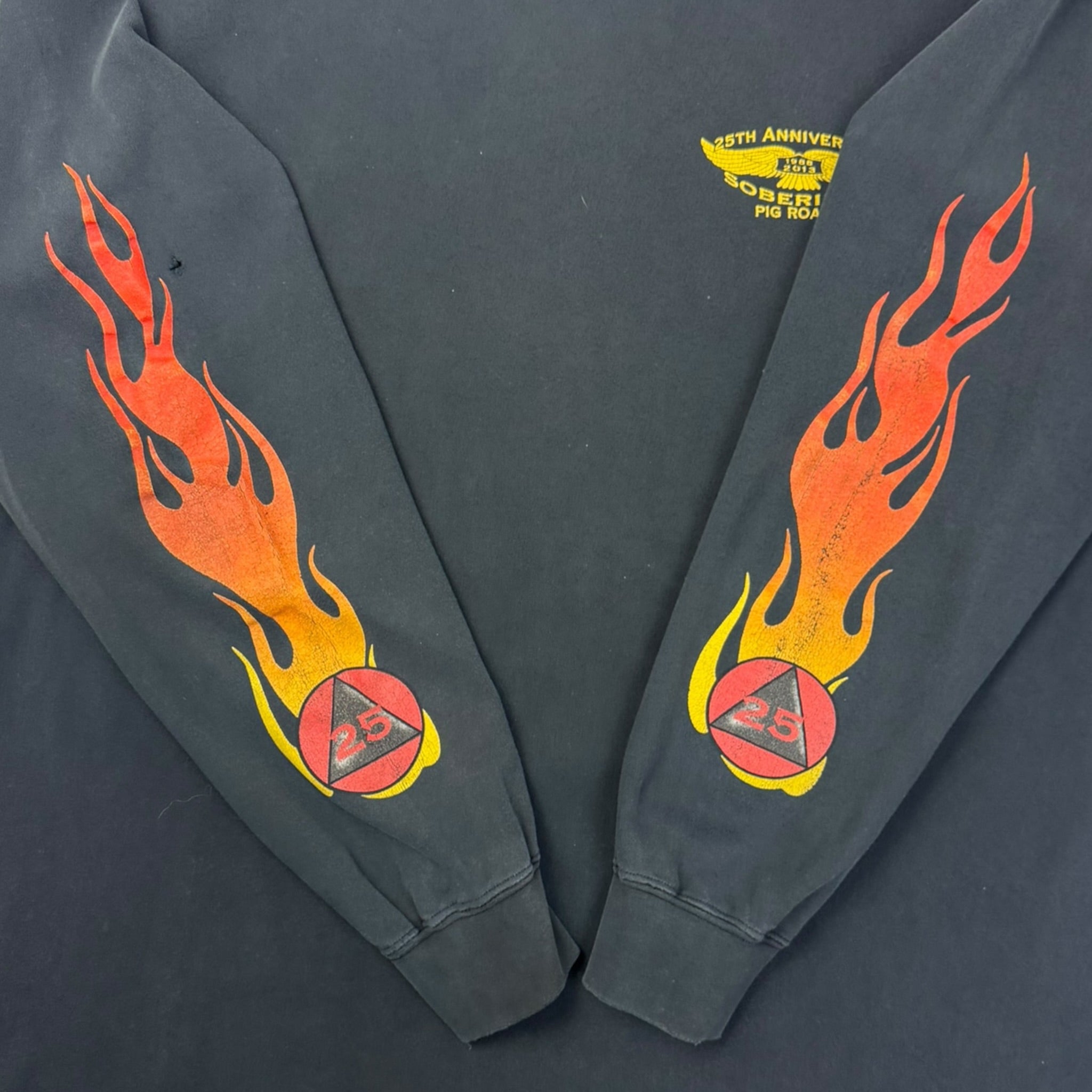 Y2K Soberrider Pig Roast Mock Neck Shirt/Sweater