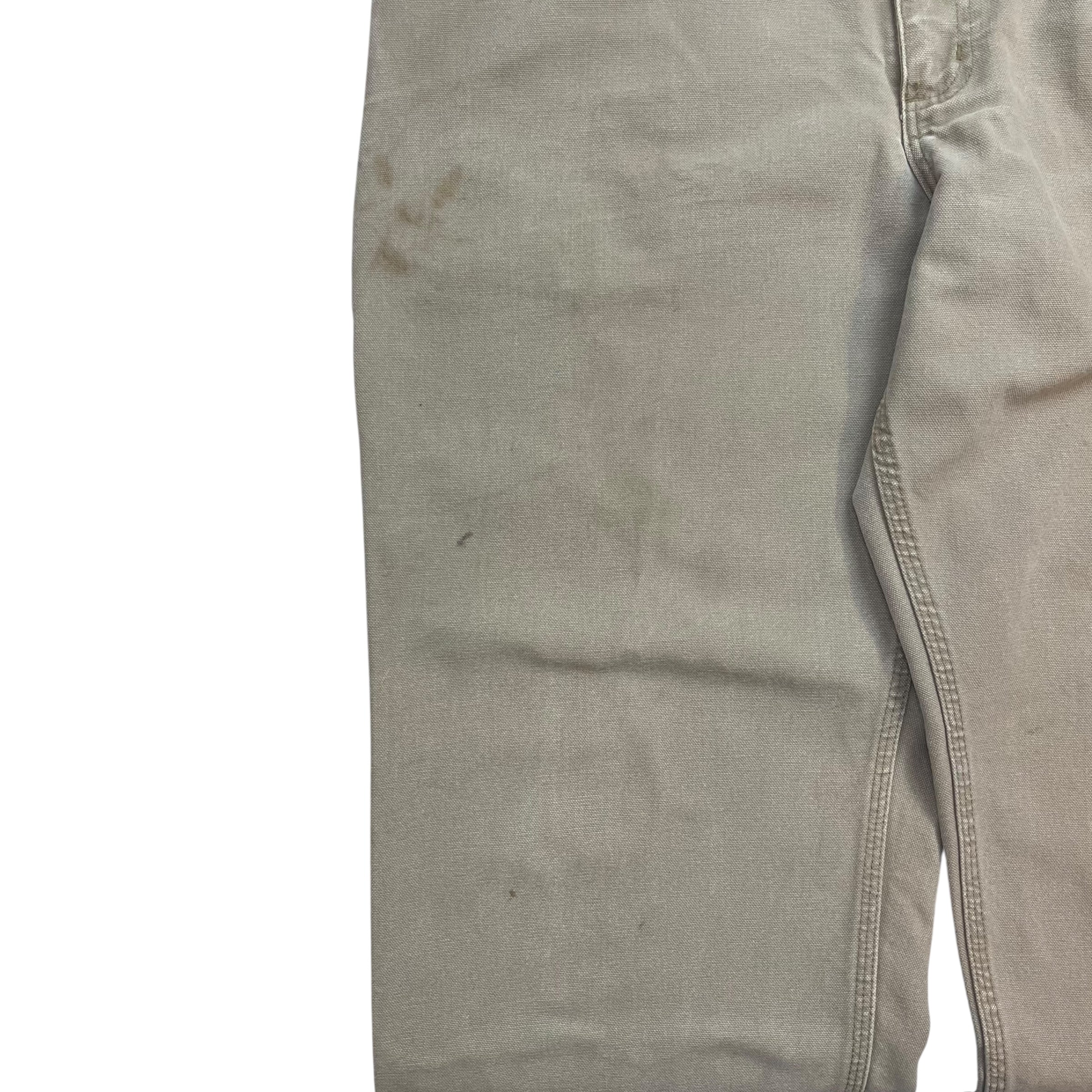 Vintage Carhartt Dungaree Pants Beige