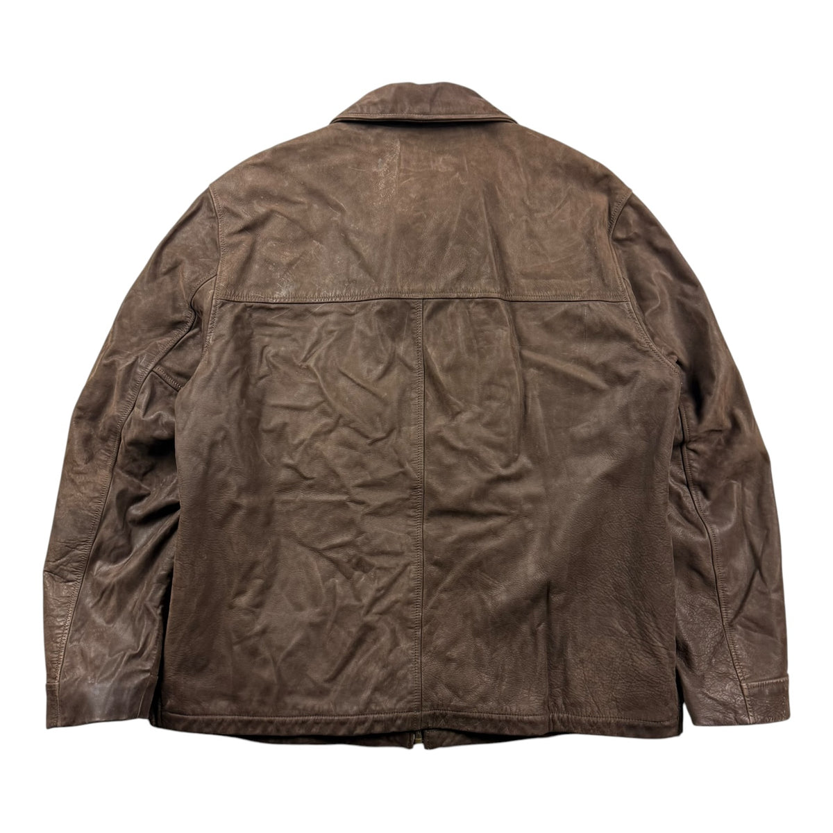 Vintage GAP Leather Jacket Brown