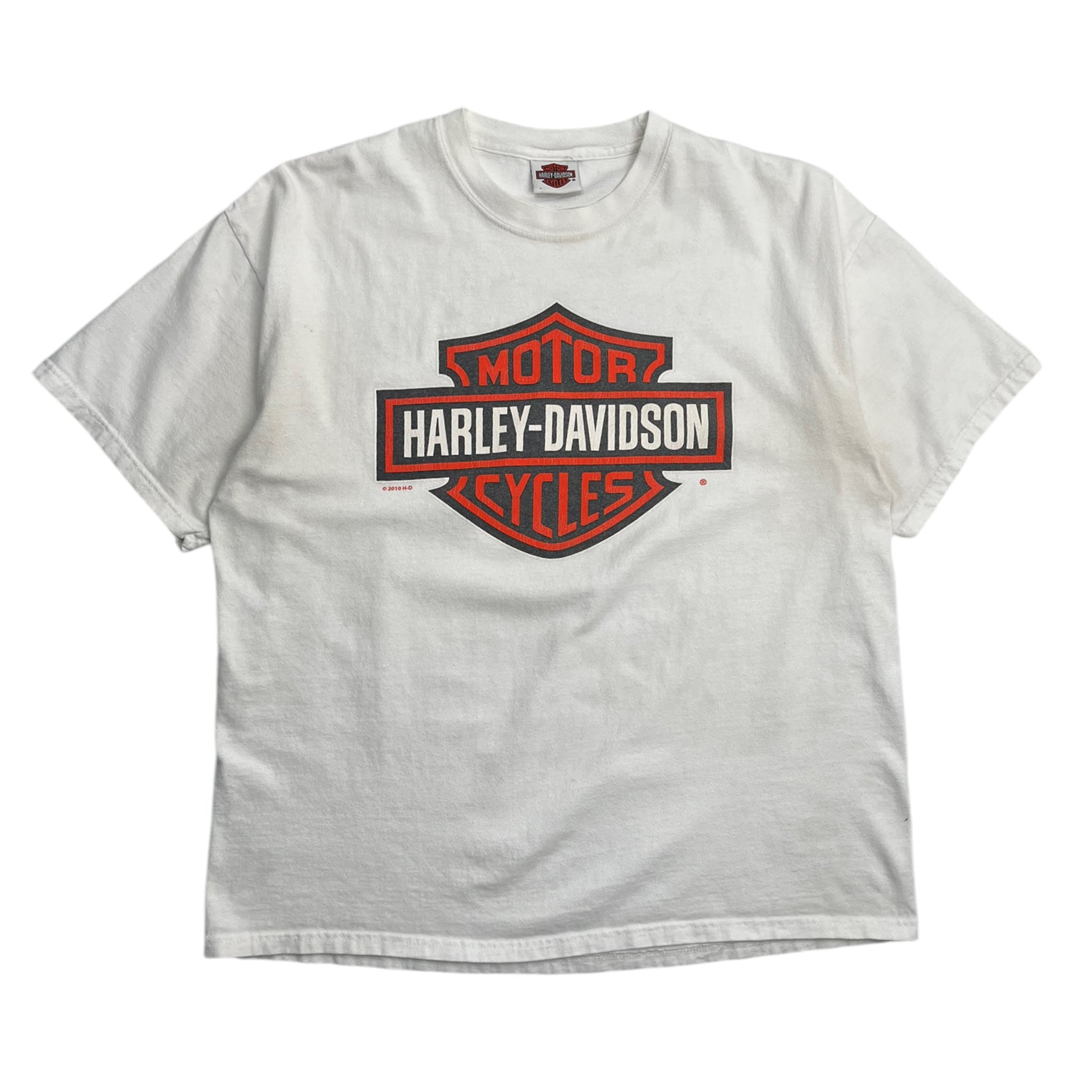 2010 Lawton Harley Davidson Badge T-Shirt