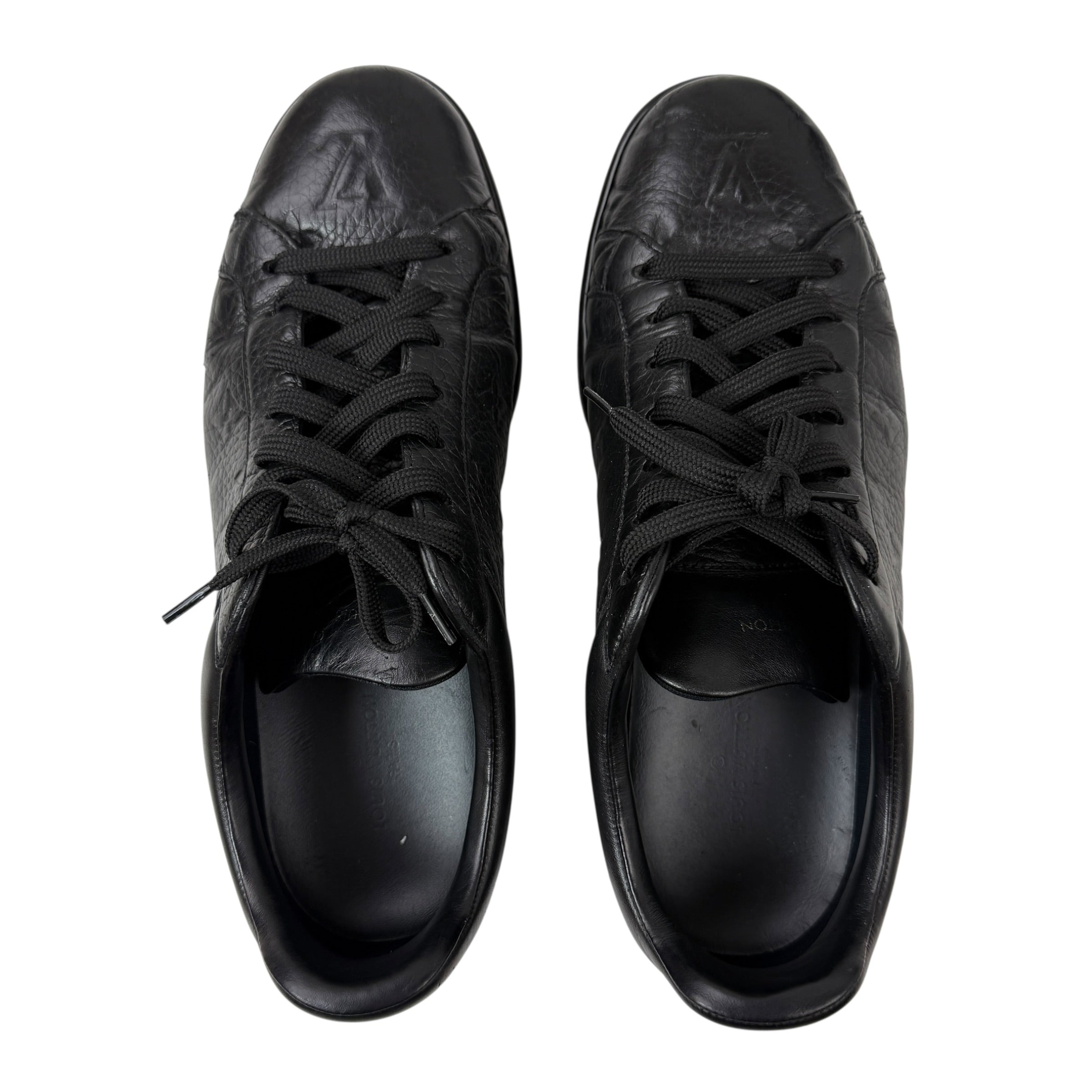 Louis Vuitton Luxembourg Embossed Monogram Sneaker Black