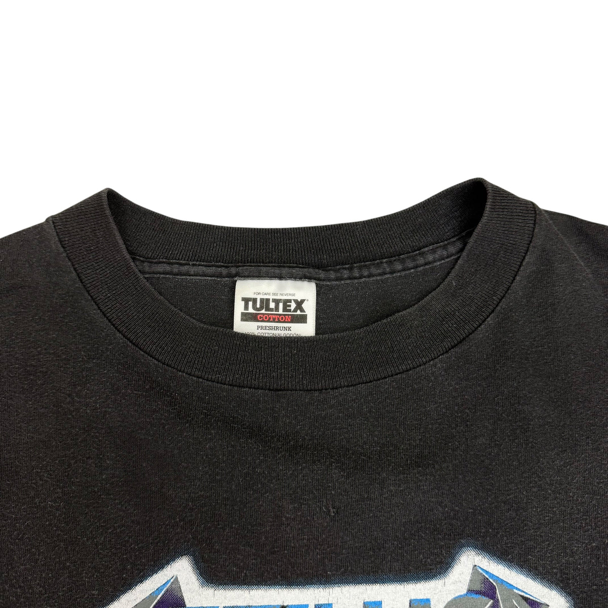 1994 Metallica Ride The Lightning Tee Faded Black