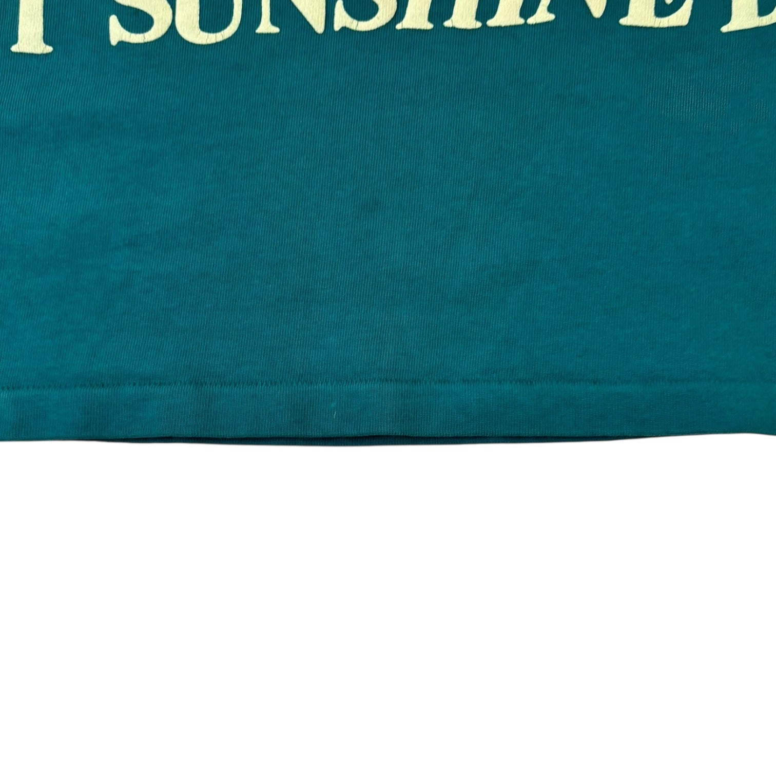 Cactus Plant Flea Market “Let Sunshine Do” Long Sleeve T-Shirt Teal