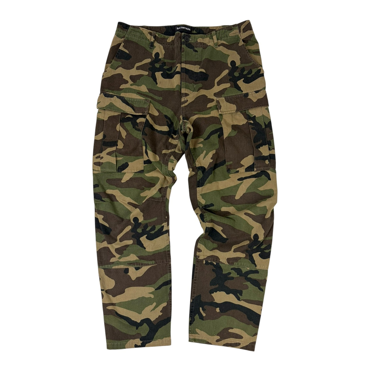 Balenciaga Camo Cargo Pants