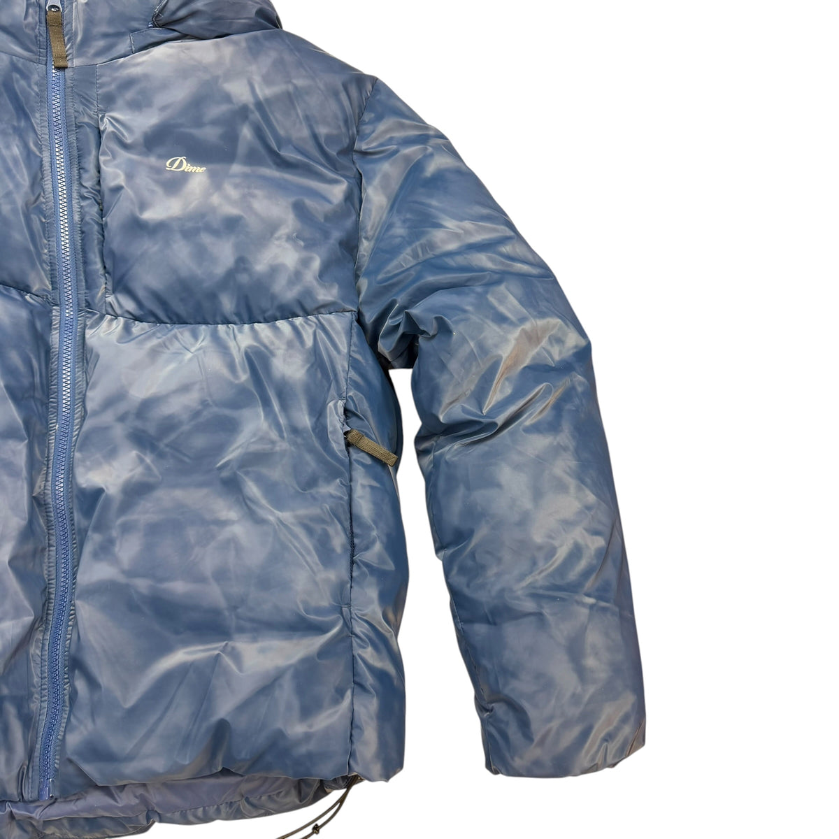Dime MTL Wavy Puffer Blue