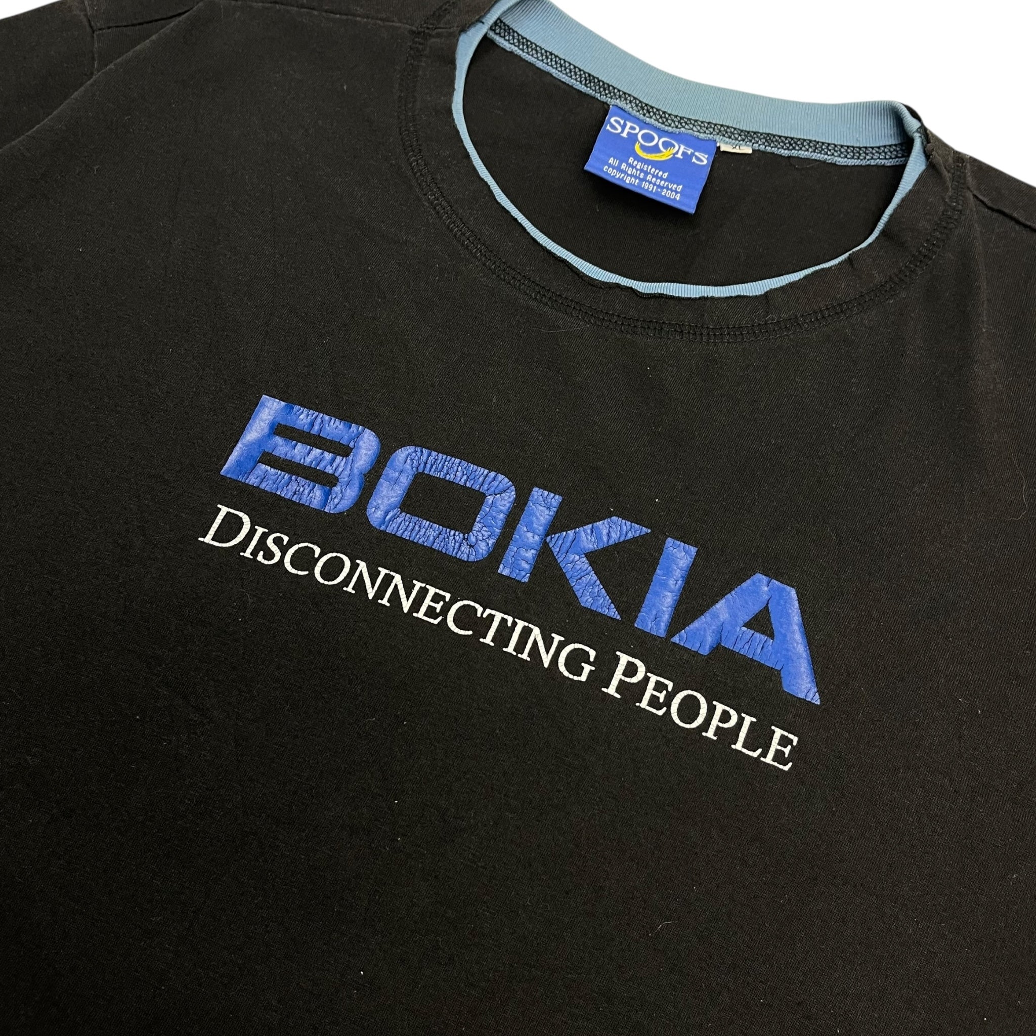 Vintage Y2K Bokia Disconnecting People T-Shirt