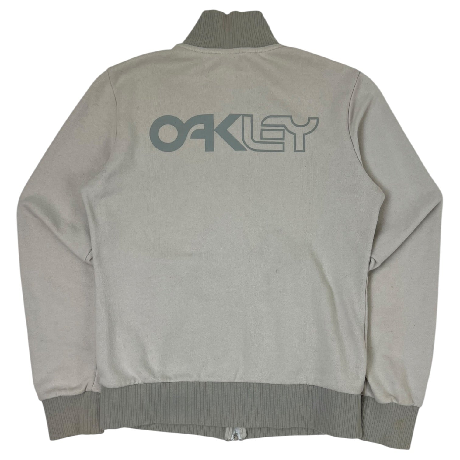 (W) Vintage Oakley Full Zip Grey