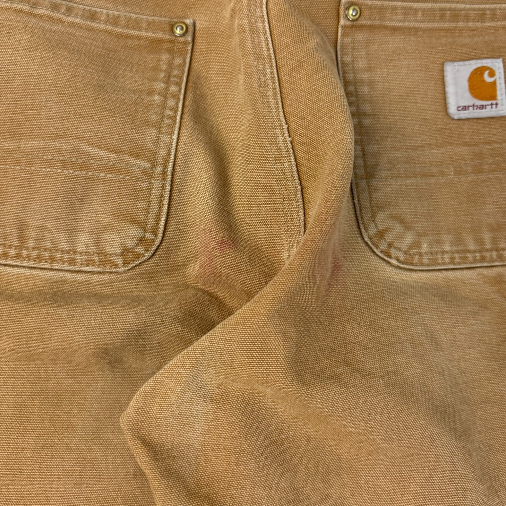 Vintage Carhartt Double Knee Bottoms Tan