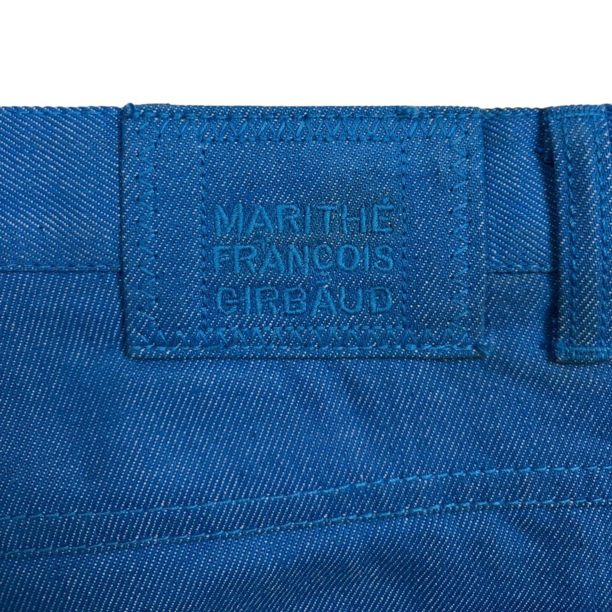 Vintage Marithé + François Girbaud Denim Shorts Blue