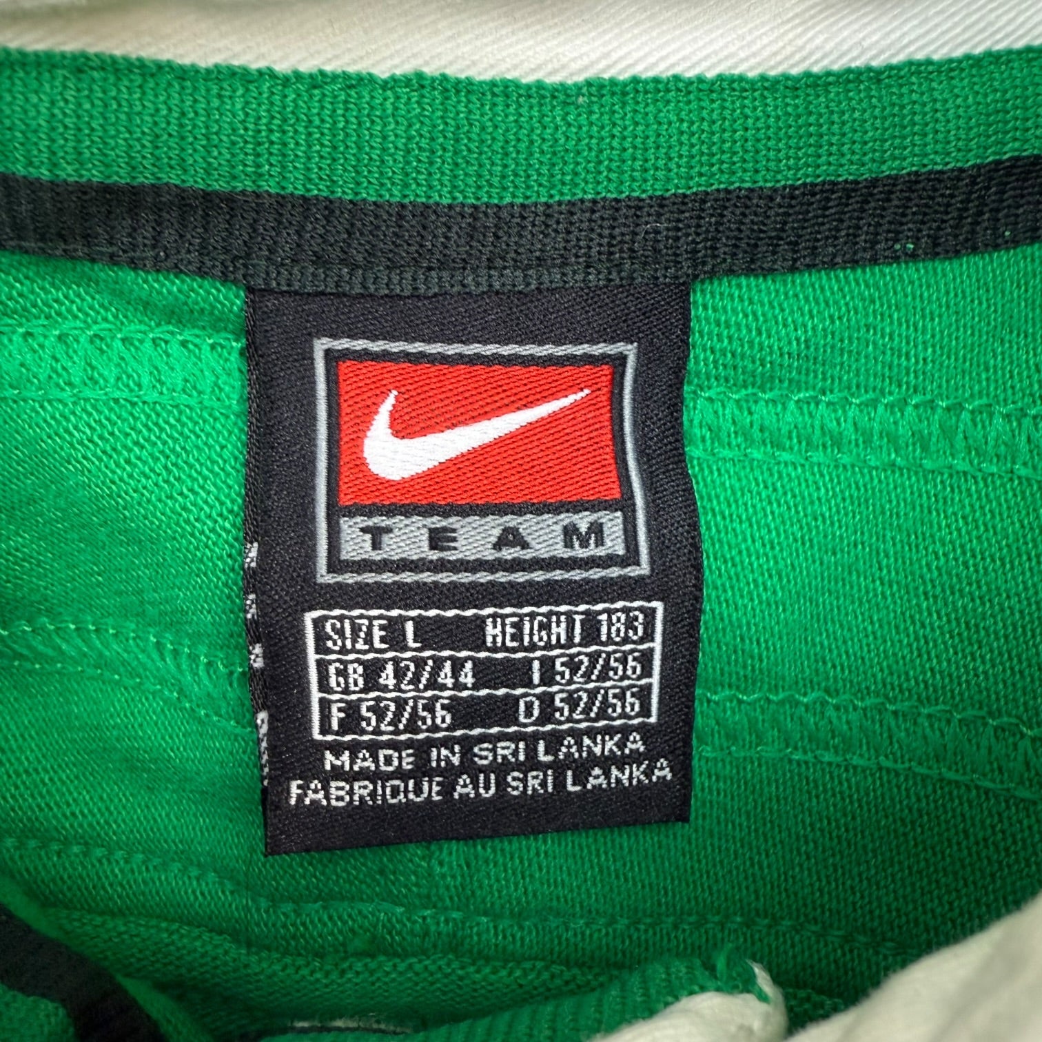 Vintage Nike Ireland Rugby Union Jersey Green