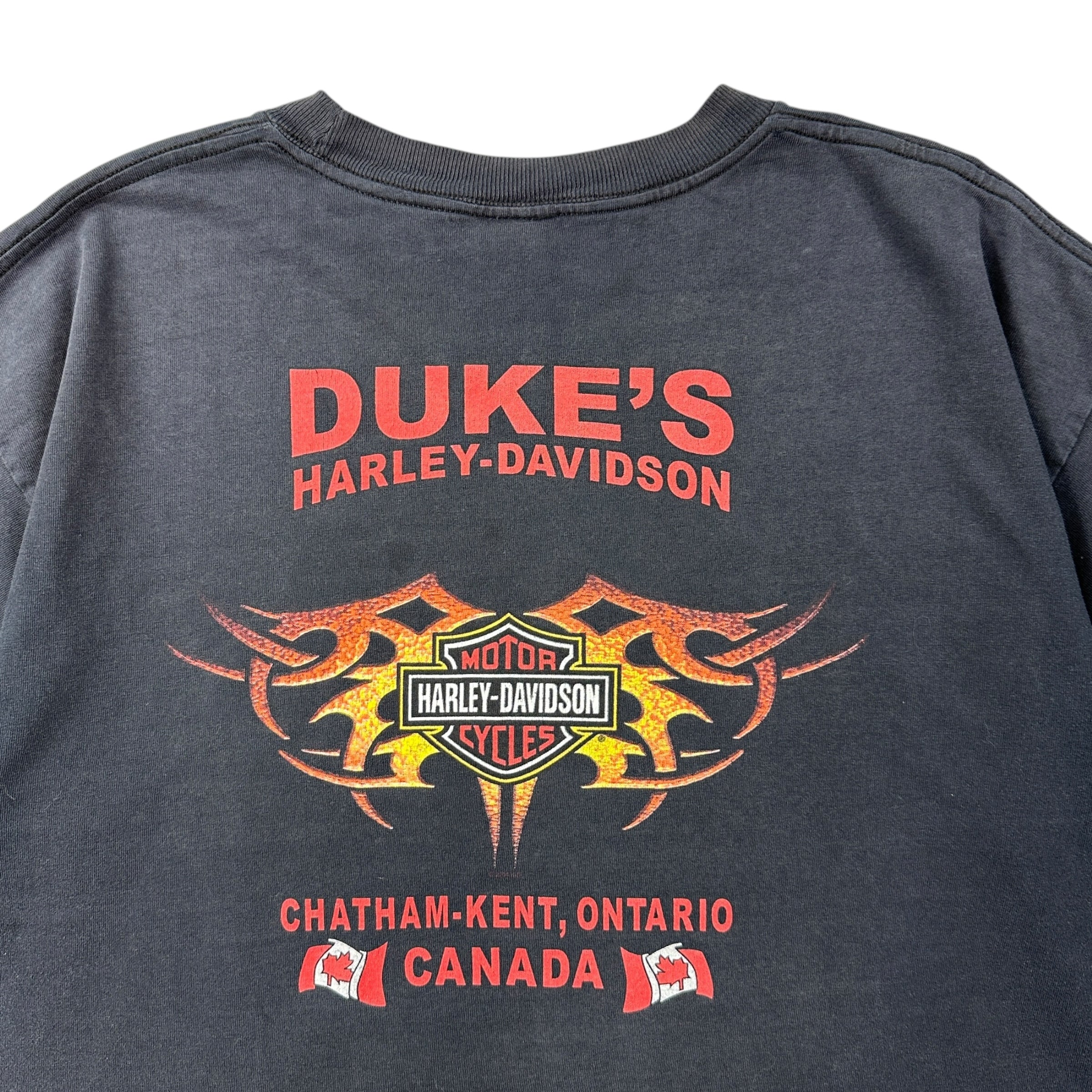 2004 Harley Davidson Dukes Chatham-Kent Ontario Tee Black