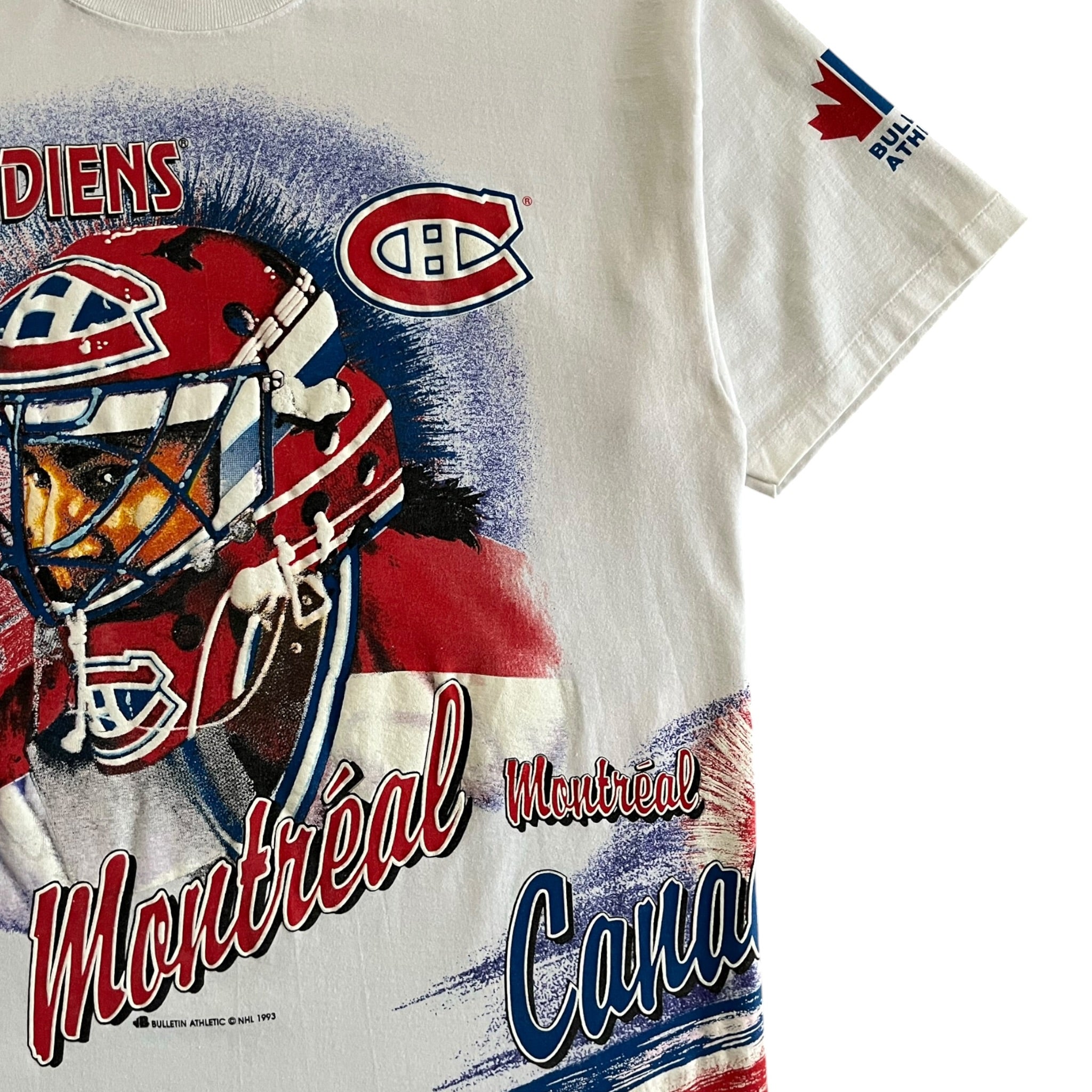 1993 Montreal Canadiens Bulletin Athletic AOP T-Shirt